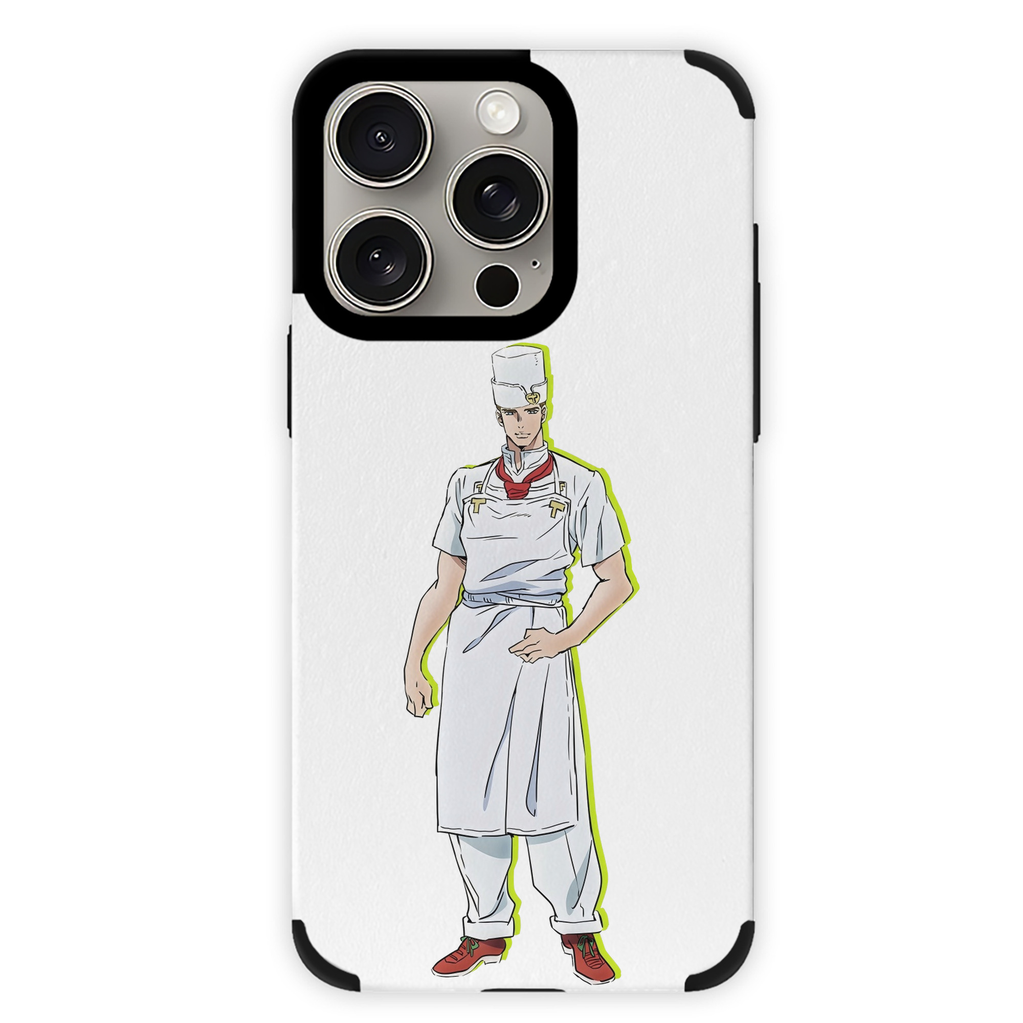 （画像用） ジョジョの奇妙な冒険 Tonio Trussardi JoJo's Bizarre Adventure トニオ?トラッサルディ 【iPhone15ProMax対応】 PUレザー スマホケース 耐衝撃＆黄変防止