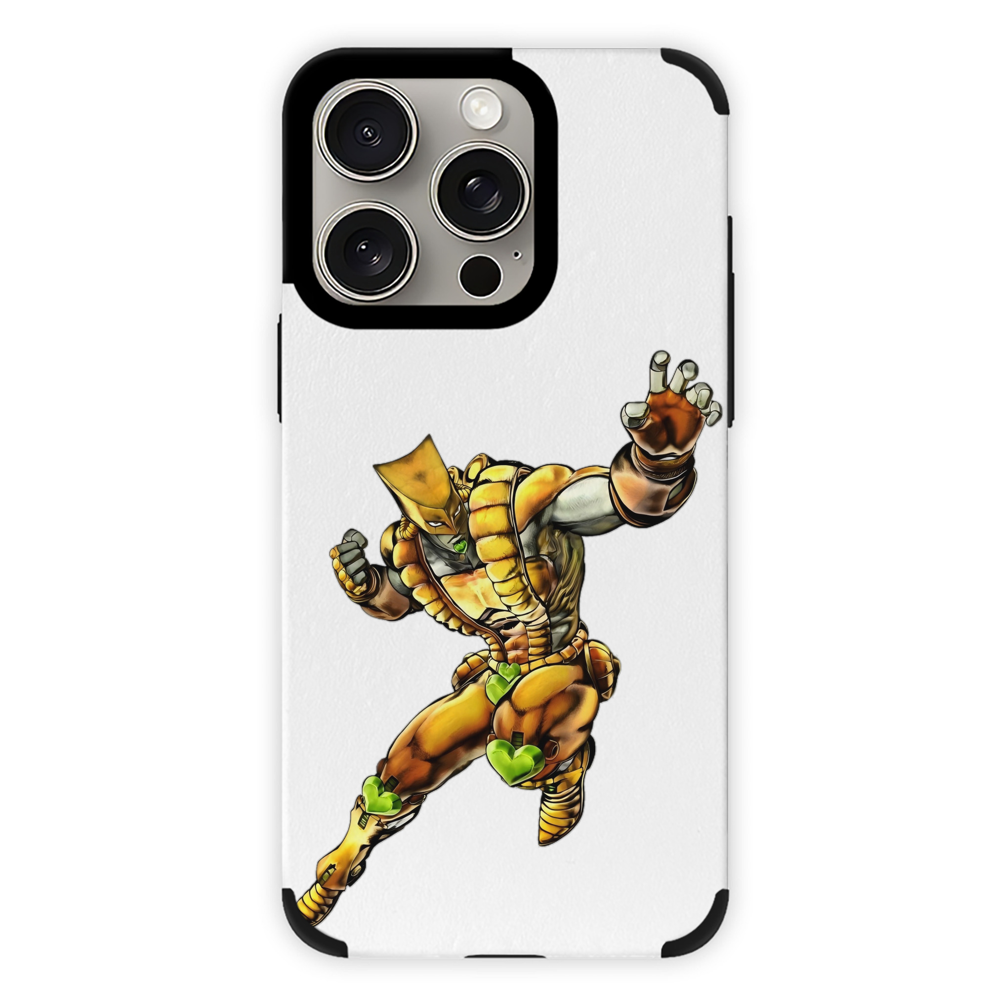（画像用） ジョジョの奇妙な冒険 ディオ?ブランドー JoJo's Bizarre Adventure Dio Brando 【iPhone15ProMax対応】 PUレザー スマホケース 耐衝撃＆黄変防止