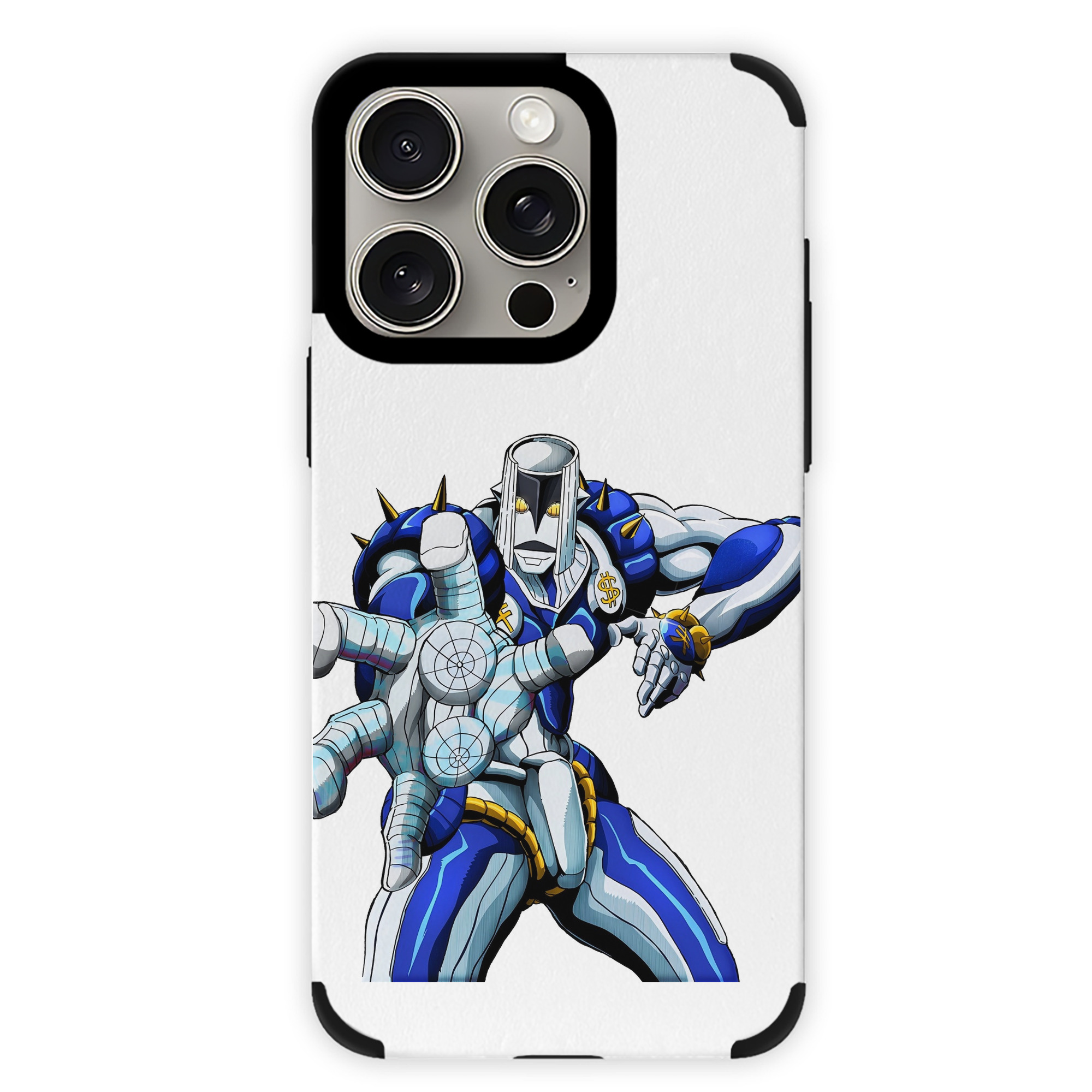 （画像用） ジョジョの奇妙な冒険 虹村億泰 にじむら おくやす JoJo's Bizarre Adventure Nijimura Okuyasu 【iPhone15ProMax対応】 PUレザー スマホケース 耐衝撃＆黄変防止