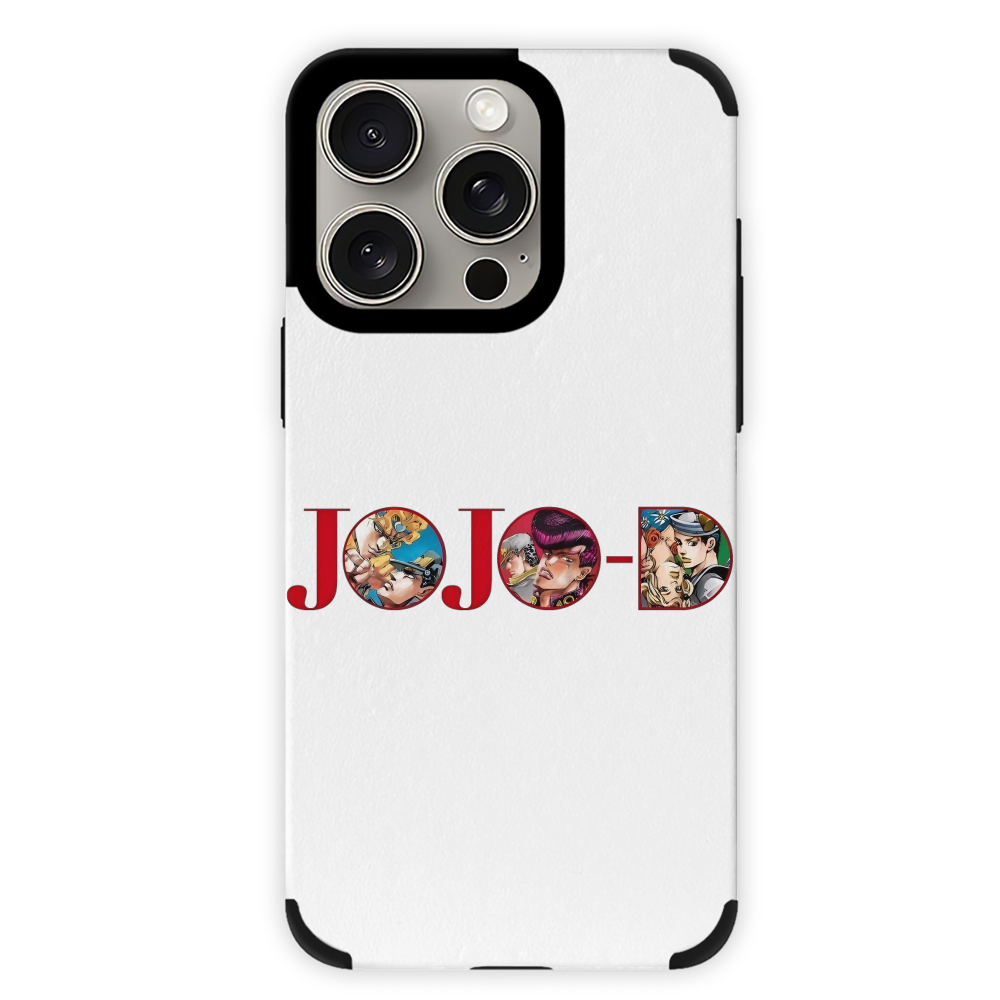 （画像用） ジョジョの奇妙な冒険 JoJo's Bizarre Adventure 【iPhone15ProMax対応】 PUレザー スマホケース 耐衝撃＆黄変防止