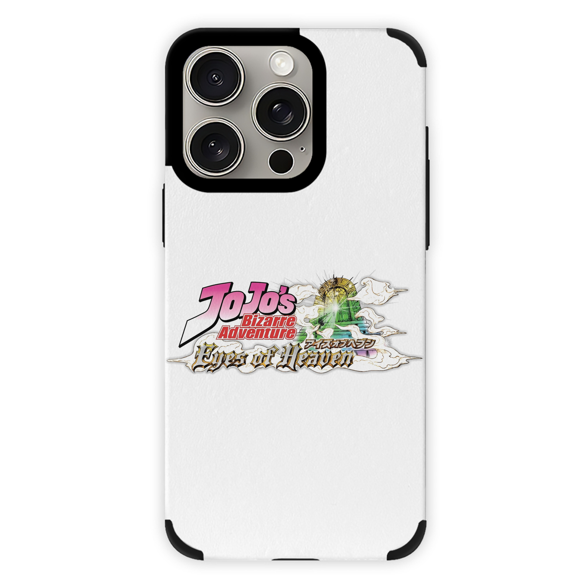 （画像用） ジョジョの奇妙な冒険 JoJo's Bizarre Adventure 【iPhone15ProMax対応】 PUレザー スマホケース 耐衝撃＆黄変防止