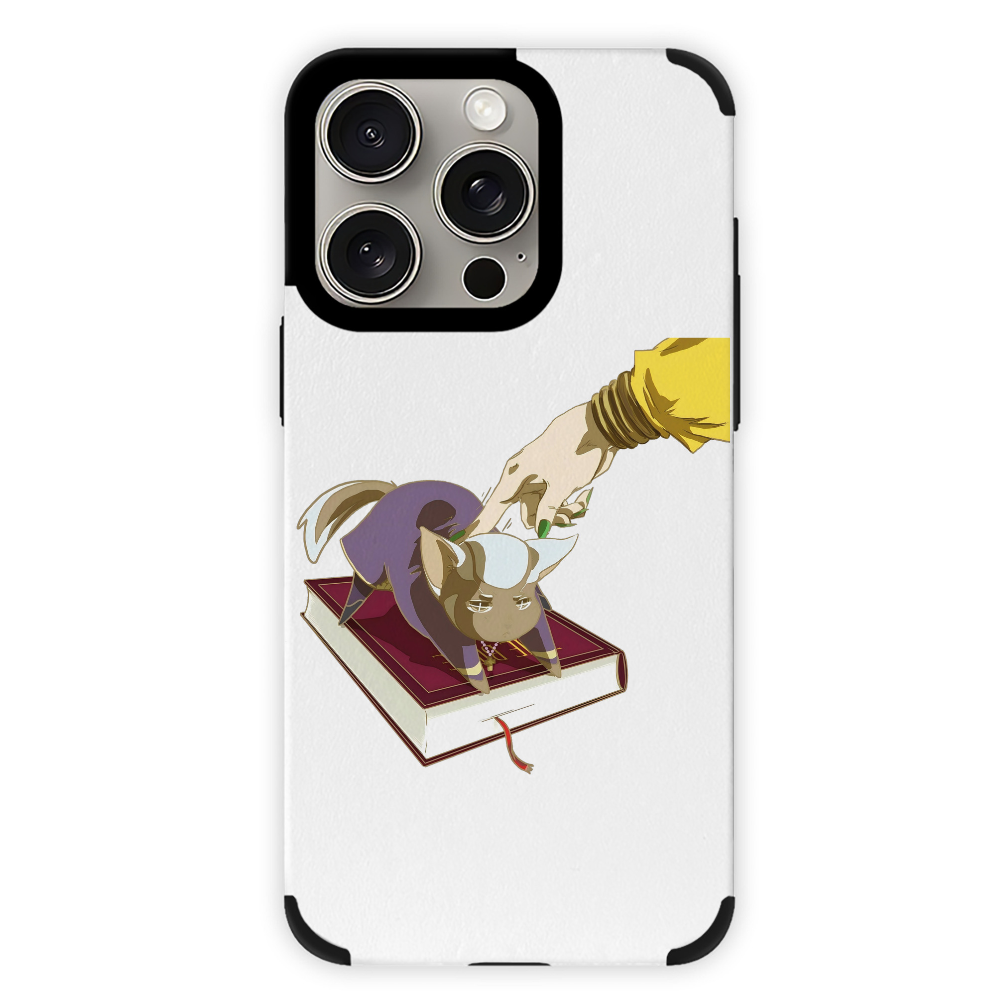 （画像用） ジョジョの奇妙な冒険 JoJo's Bizarre Adventure 【iPhone15ProMax対応】 PUレザー スマホケース 耐衝撃＆黄変防止