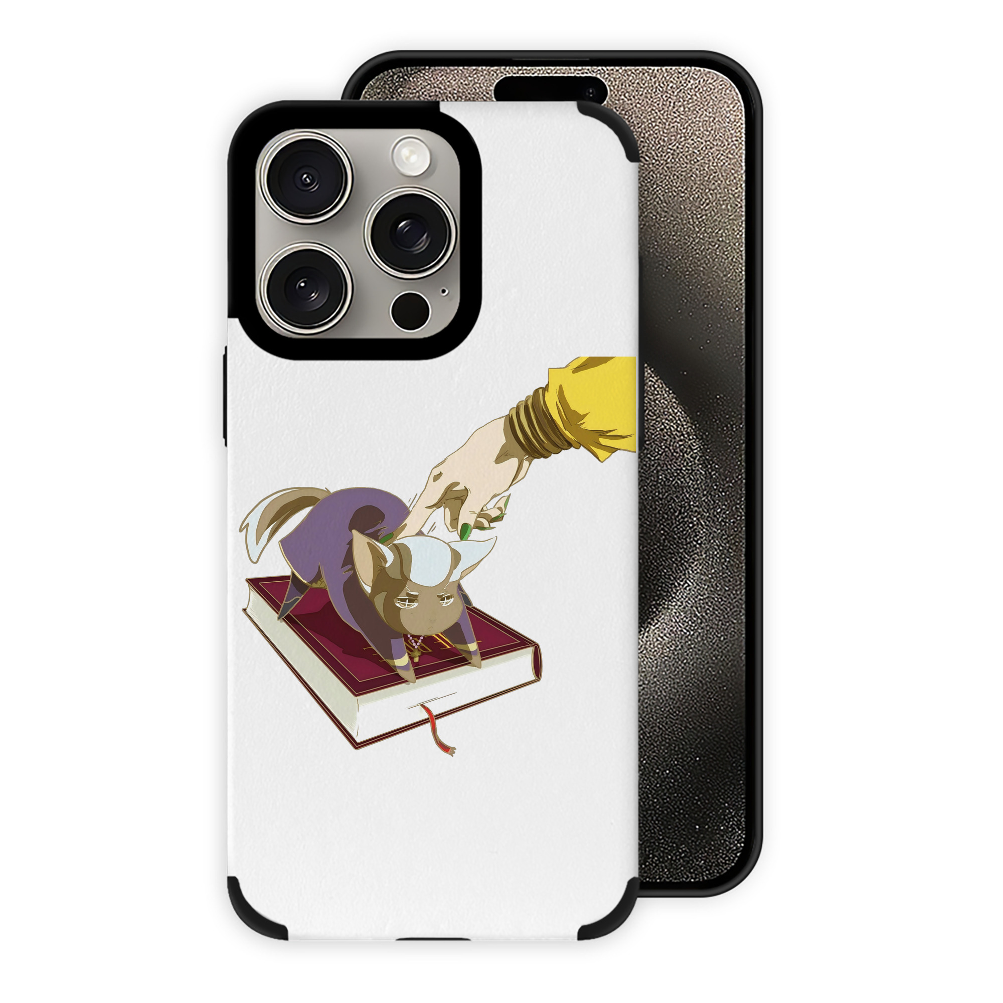 （画像用） ジョジョの奇妙な冒険 JoJo's Bizarre Adventure 【iPhone15ProMax対応】 PUレザー スマホケース 耐衝撃＆黄変防止