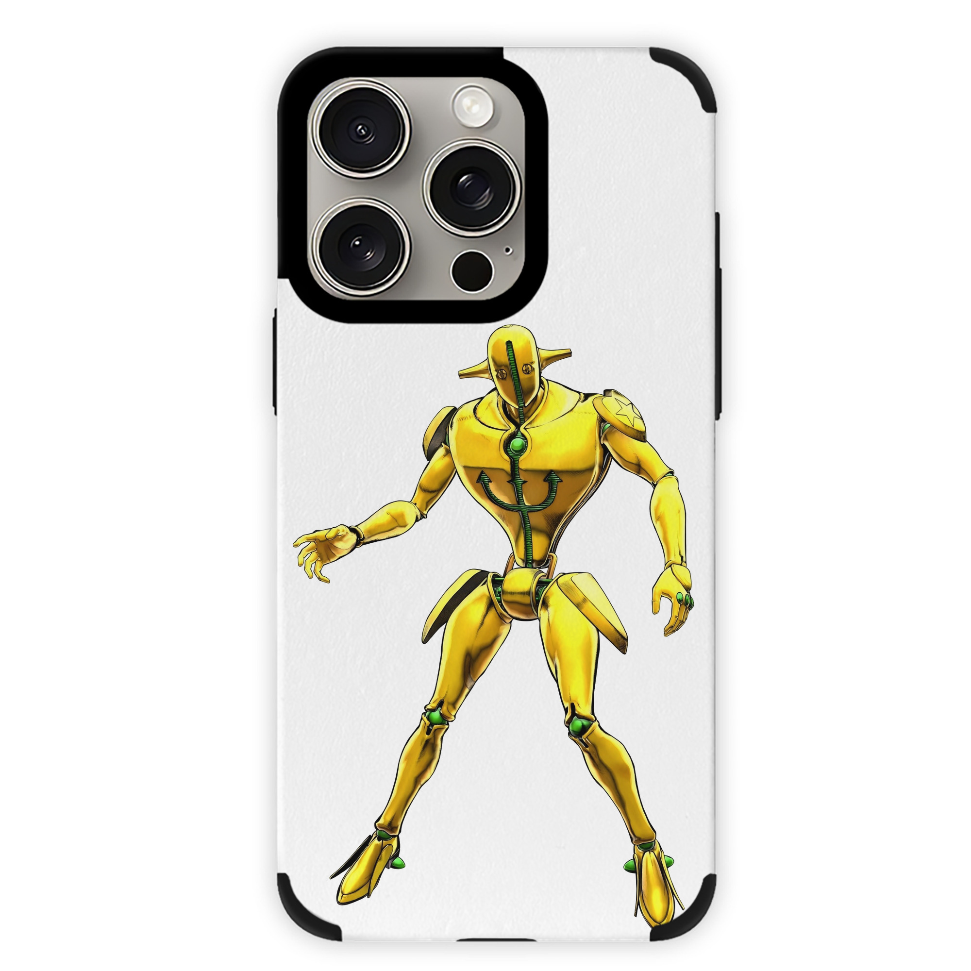 （画像用） ジョジョの奇妙な冒険 JoJo's Bizarre Adventure 【iPhone15ProMax対応】 PUレザー スマホケース 耐衝撃＆黄変防止