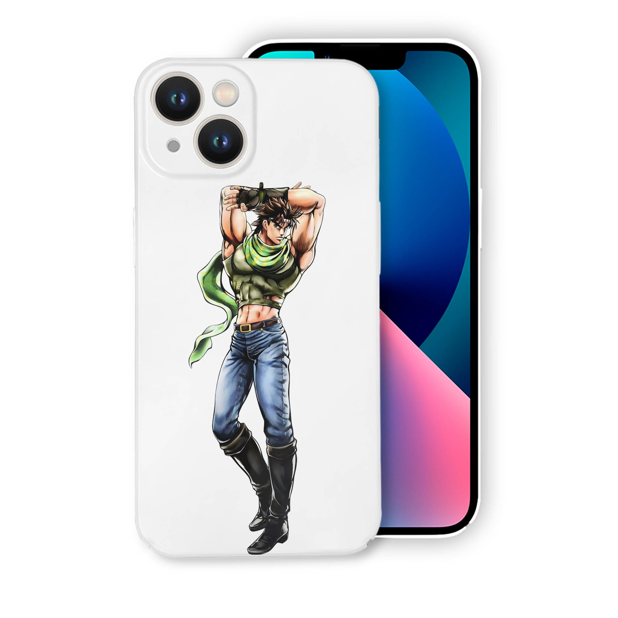 （画像用） ジョジョの奇妙な冒険 ジョセフ?ジョースター JoJo's Bizarre Adventure Joseph Joestar 【iPhone 14シリーズ対応】ハードケース