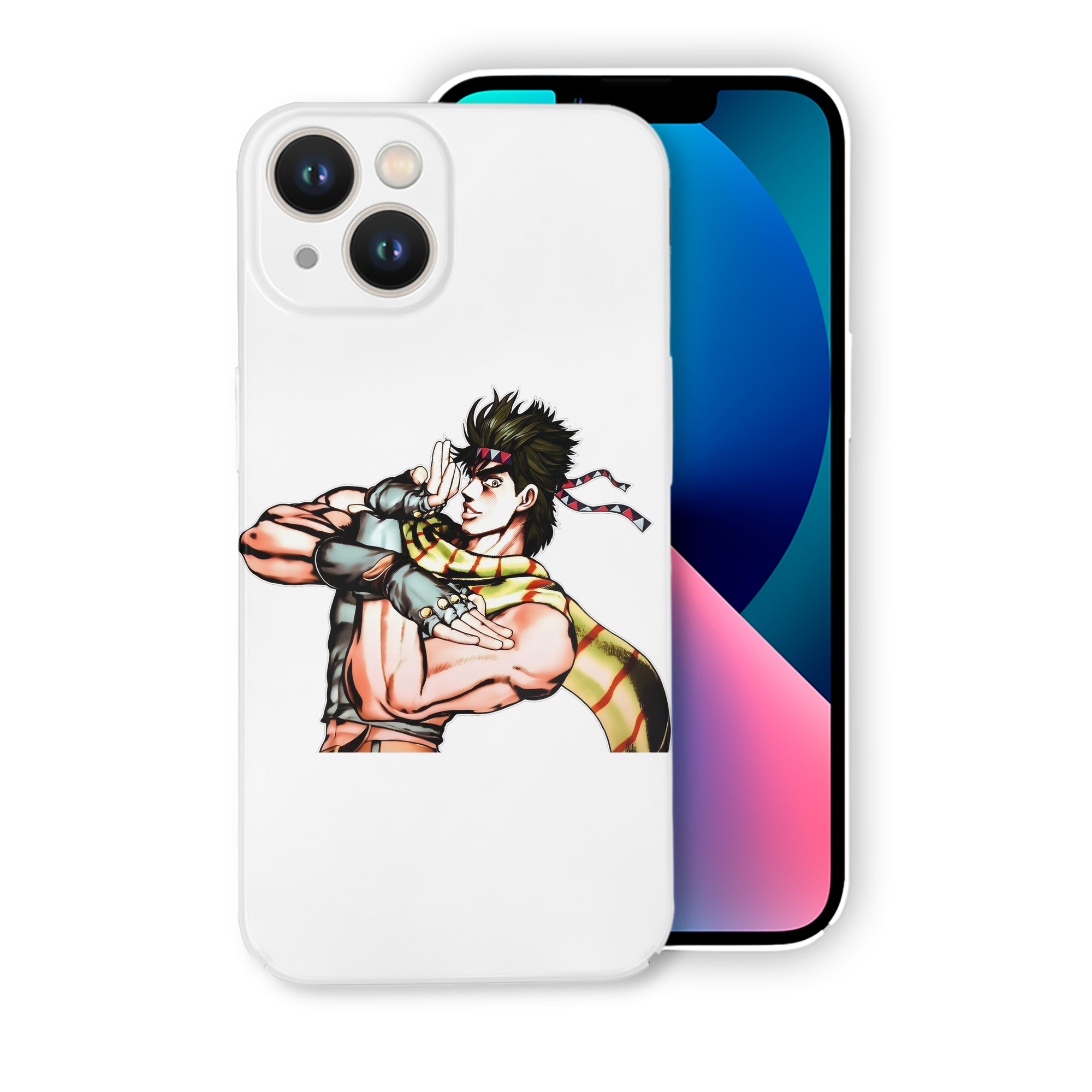 （画像用） ジョジョの奇妙な冒険 ジョセフ?ジョースター JoJo's Bizarre Adventure Joseph Joestar 【iPhone 14シリーズ対応】ハードケース