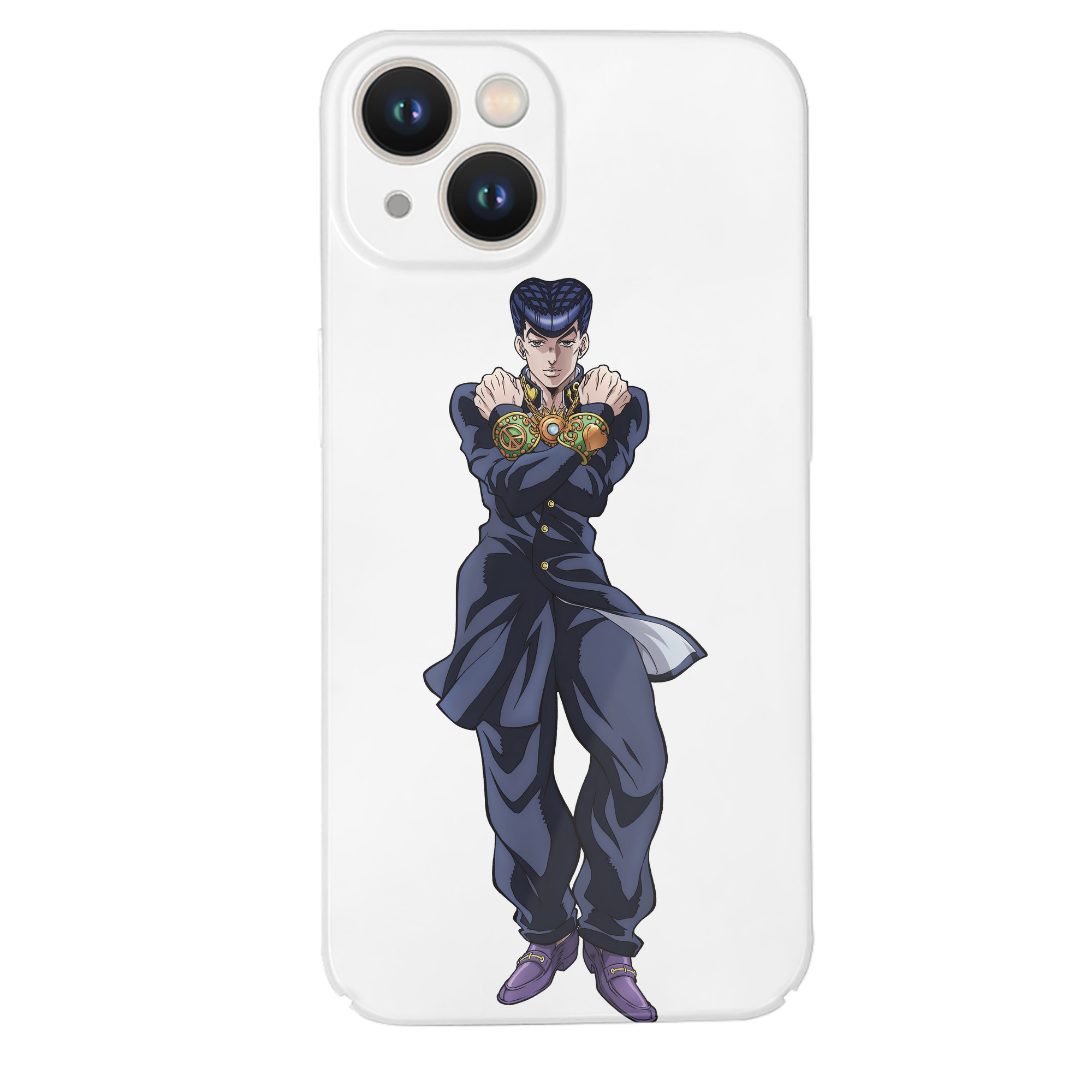 （画像用） ジョジョの奇妙な冒険 ひがしかた じょうすけ JoJo's Bizarre Adventure Higashikata Josuke 【iPhone 14シリーズ対応】ハードケース