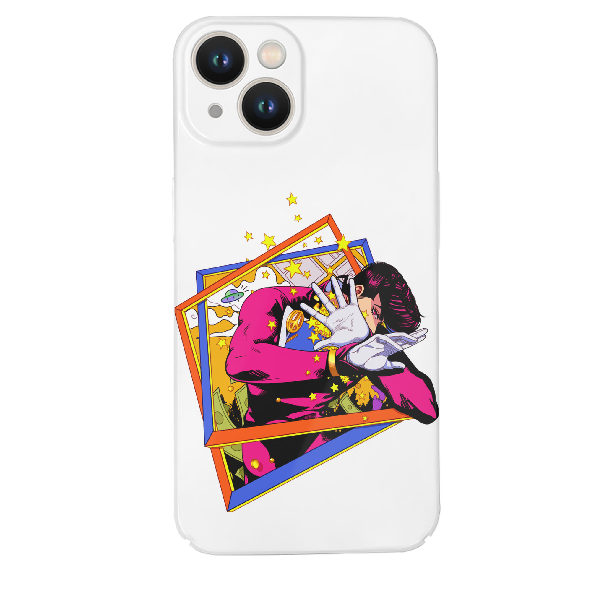 （画像用） ジョジョの奇妙な冒険 ひがしかた じょうすけ JoJo's Bizarre Adventure Higashikata Josuke 【iPhone 14シリーズ対応】ハードケース