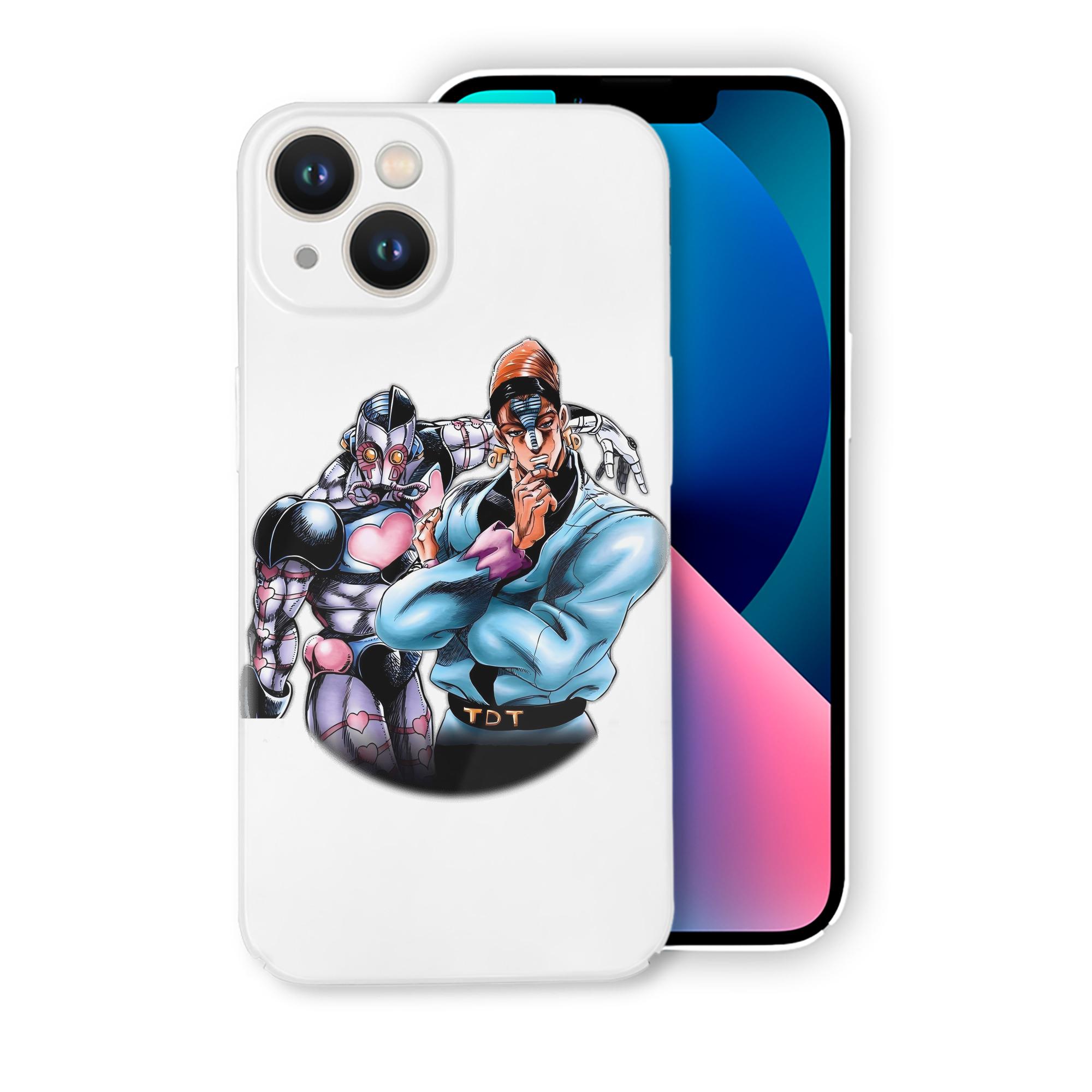 （画像用） ジョジョの奇妙な冒険 ひがしかた じょうすけ JoJo's Bizarre Adventure Higashikata Josuke 【iPhone 14シリーズ対応】ハードケース