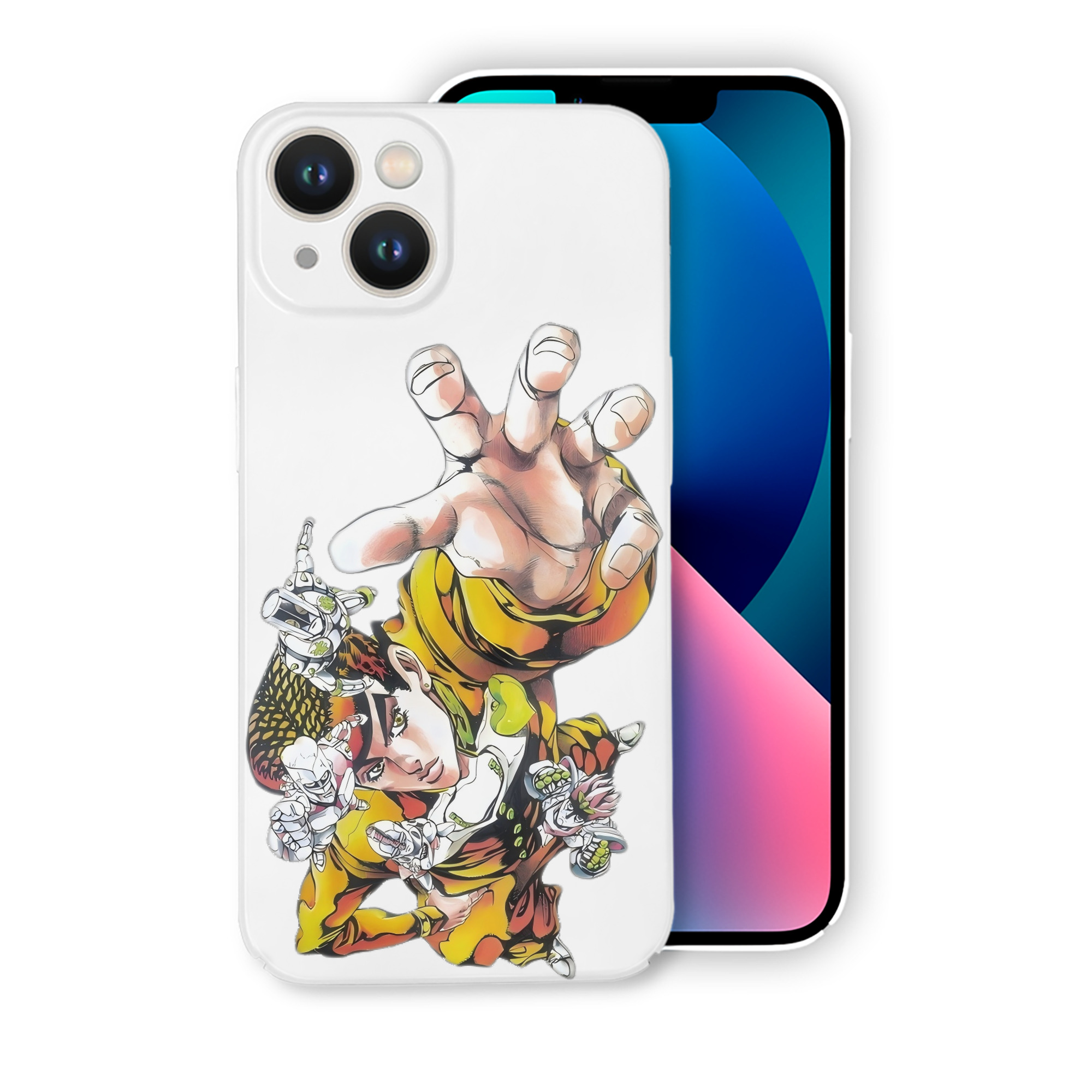 （画像用） ジョジョの奇妙な冒険 ひがしかた じょうすけ JoJo's Bizarre Adventure Higashikata Josuke 【iPhone 14シリーズ対応】ハードケース