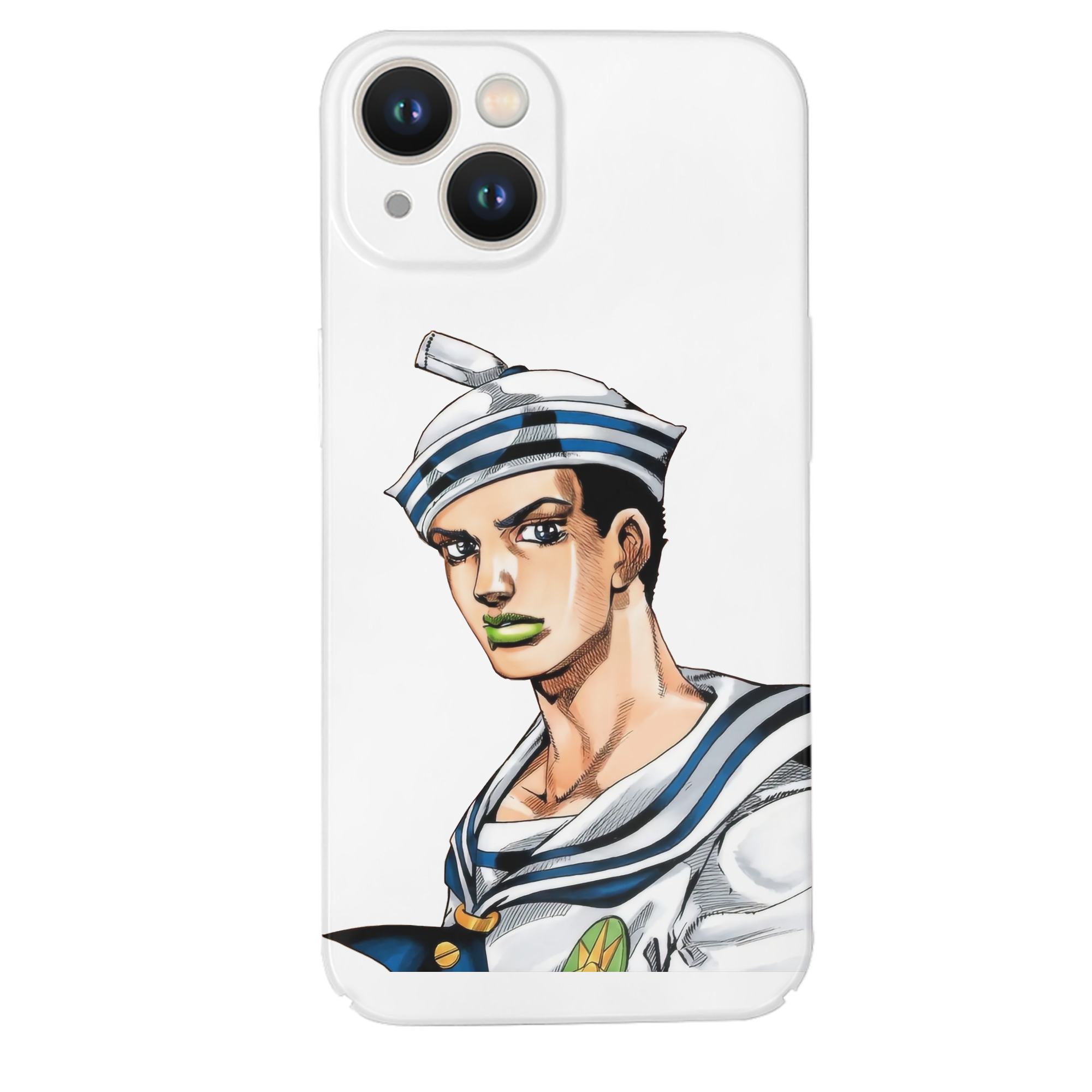 （画像用） ジョジョの奇妙な冒険 東方定助 JoJo's Bizarre Adventure Higashikata Josuke 【iPhone 14シリーズ対応】ハードケース