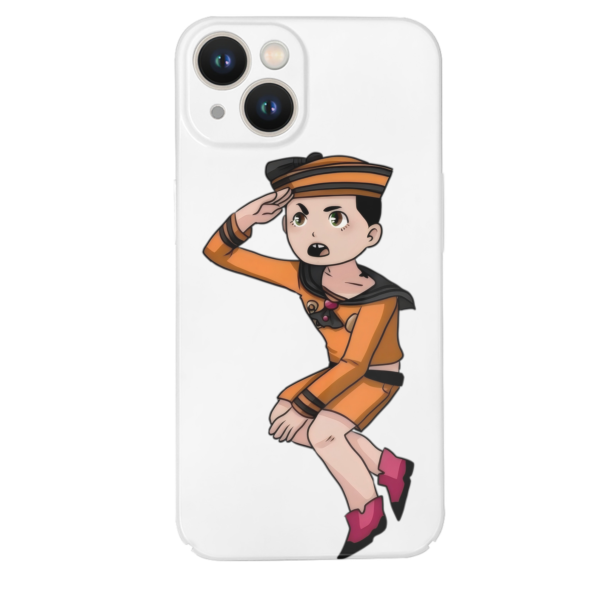 （画像用） ジョジョの奇妙な冒険 東方定助 JoJo's Bizarre Adventure Higashikata Josuke 【iPhone 14シリーズ対応】ハードケース