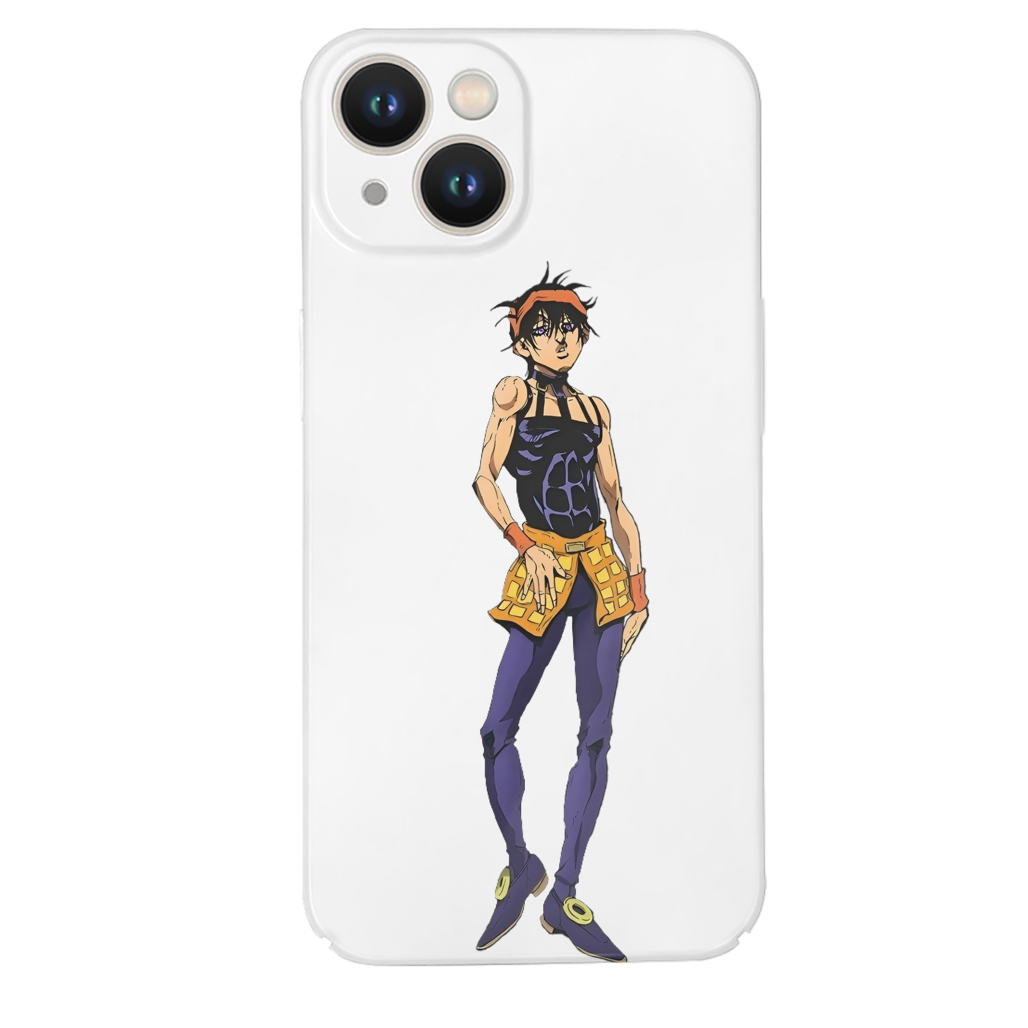 （画像用） ジョジョの奇妙な冒険 ナランチャ?ギルガ JoJo's Bizarre Adventure Narancia Ghirga 【iPhone 14シリーズ対応】ハードケース