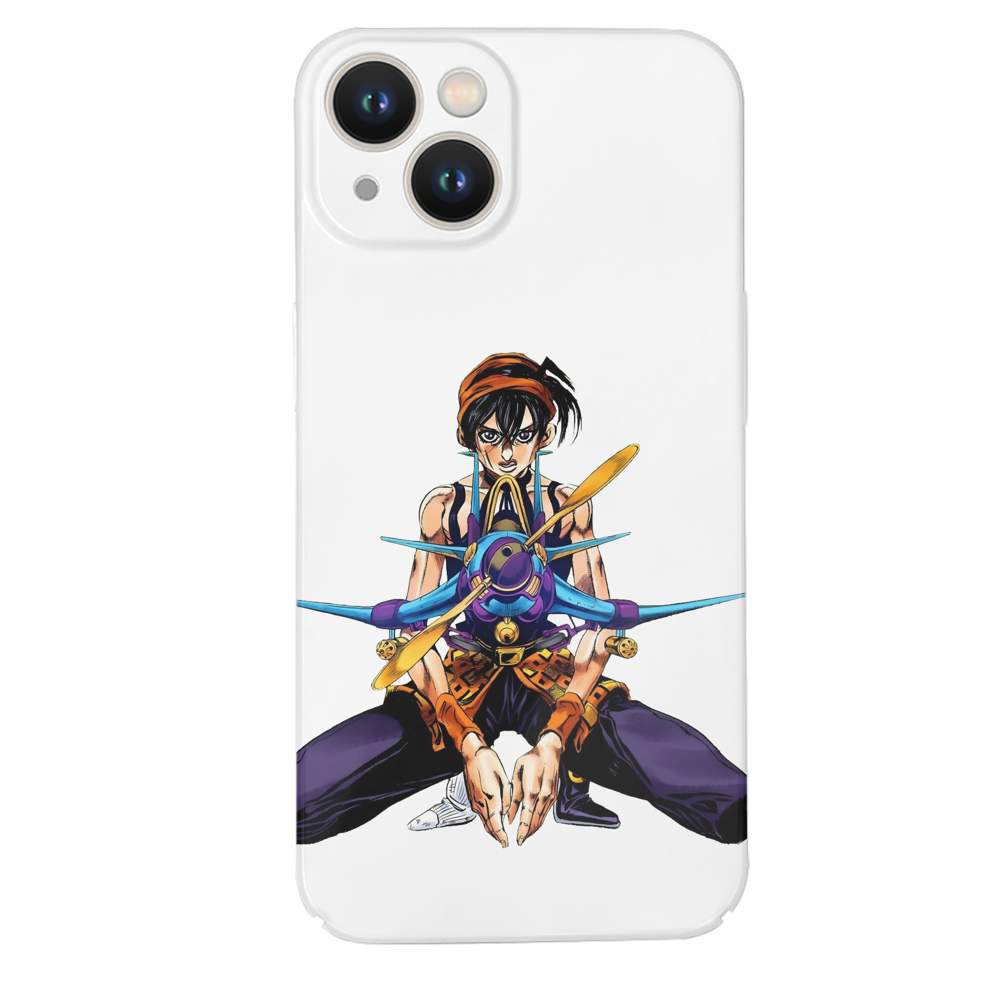 （画像用） ジョジョの奇妙な冒険 ナランチャ?ギルガ JoJo's Bizarre Adventure Narancia Ghirga 【iPhone 14シリーズ対応】ハードケース