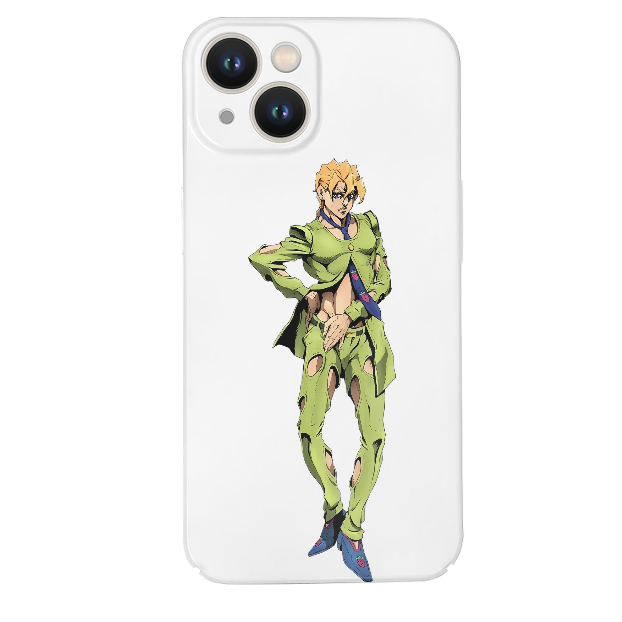 （画像用） ジョジョの奇妙な冒険 パンナコッタ?フー JoJo's Bizarre Adventure Pannacotta Fugo 【iPhone 14シリーズ対応】ハードケース
