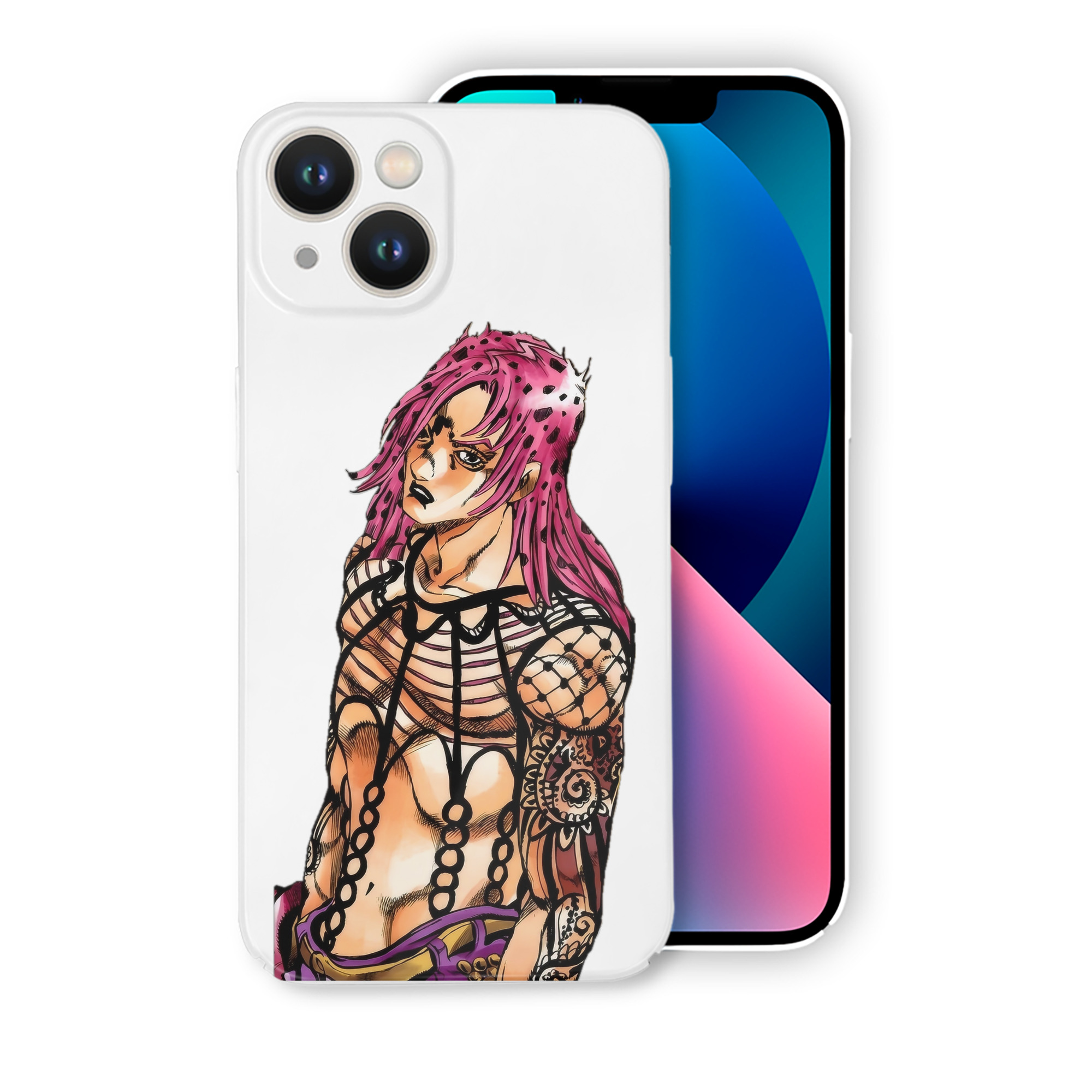 （画像用） ジョジョの奇妙な冒険 ビネガー?ドッピオ JoJo's Bizarre Adventure Vinegar Doppio 【iPhone 14シリーズ対応】ハードケース