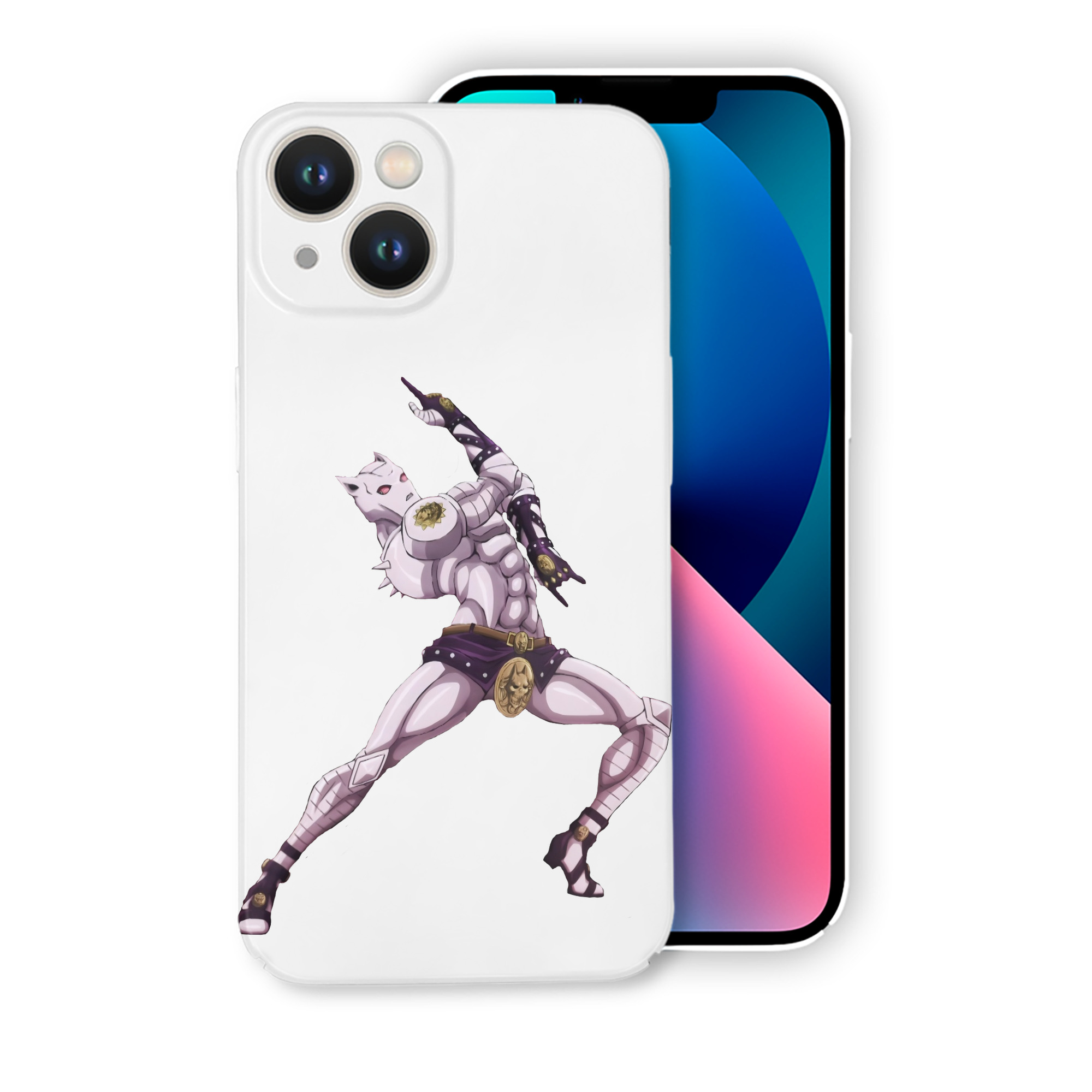 （画像用） ジョジョの奇妙な冒険 きら よしかげ JoJo's Bizarre Adventure Kira Yoshikage 【iPhone 14シリーズ対応】ハードケース