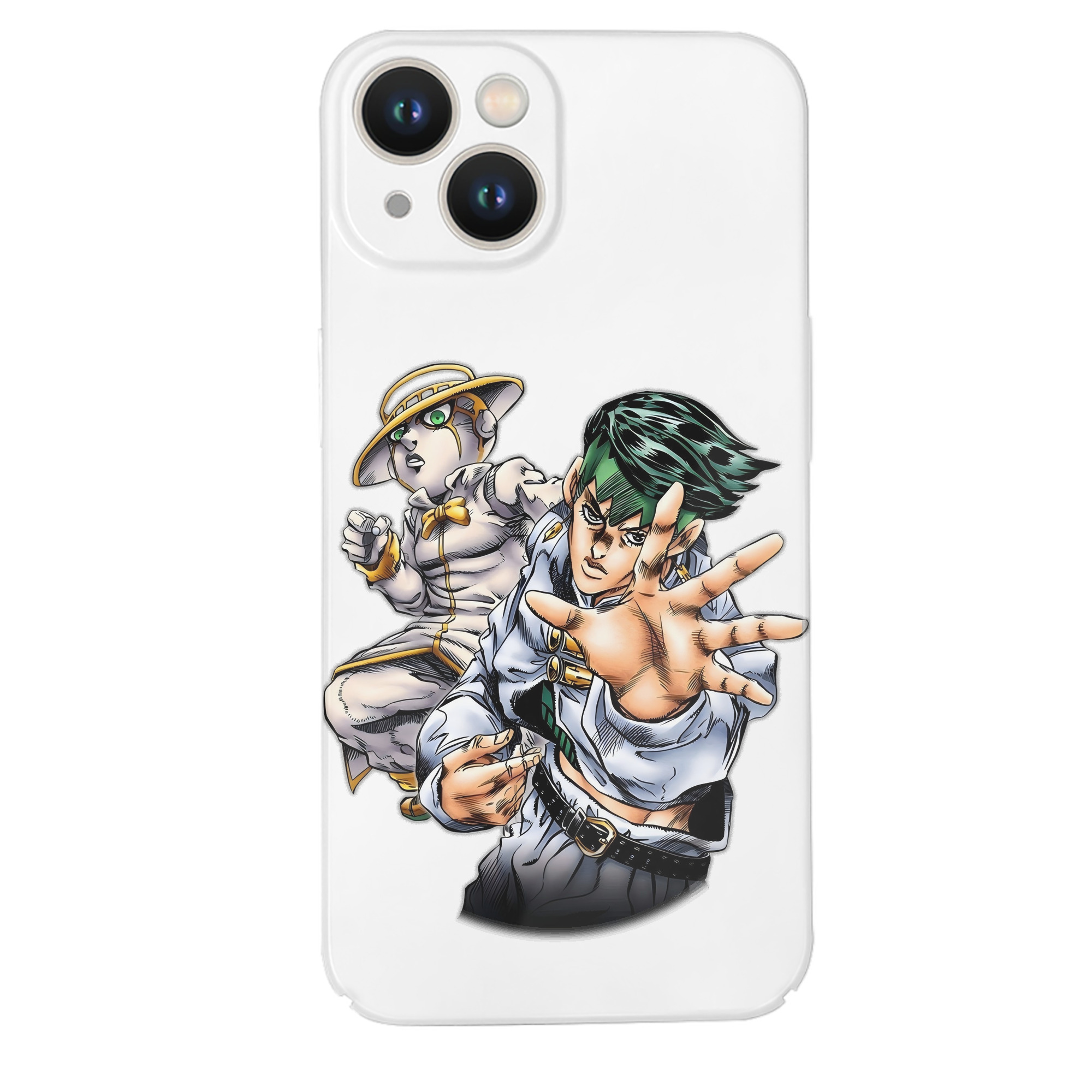 （画像用） ジョジョの奇妙な冒険 岸辺 露伴（きしべ ろはん） JoJo's Bizarre Adventure Rohan Kishibe 【iPhone 14シリーズ対応】ハードケース