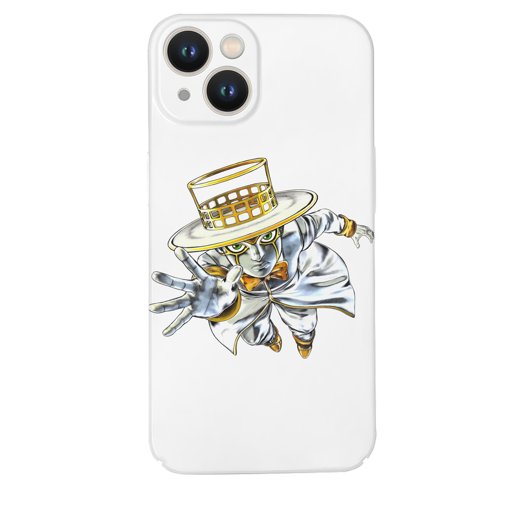 （画像用） ジョジョの奇妙な冒険 岸辺 露伴（きしべ ろはん） JoJo's Bizarre Adventure Rohan Kishibe 【iPhone 14シリーズ対応】ハードケース