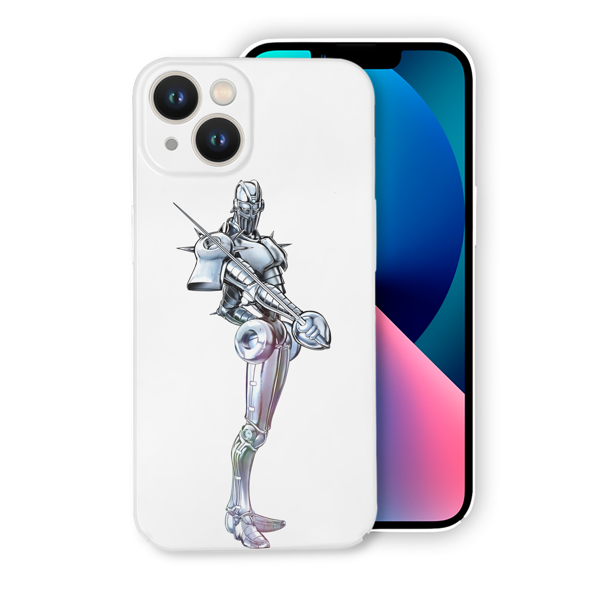 （画像用） ジョジョの奇妙な冒険 ジャン＝ピエール?ポルナレフ JoJo's Bizarre Adventure Jan Pierre Polnareff 【iPhone 14シリーズ対応】ハードケース