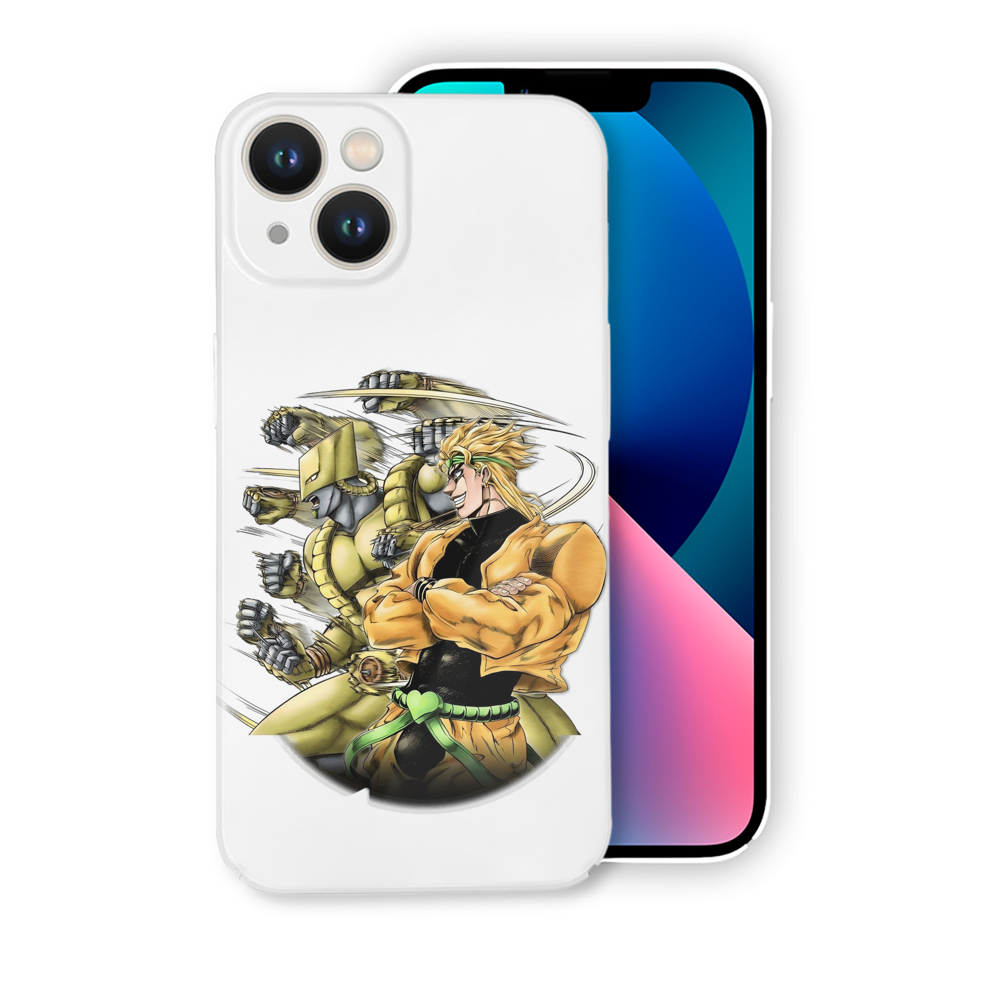（画像用） ジョジョの奇妙な冒険 ディオ?ブランドー JoJo's Bizarre Adventure Dio Brando 【iPhone 14シリーズ対応】ハードケース