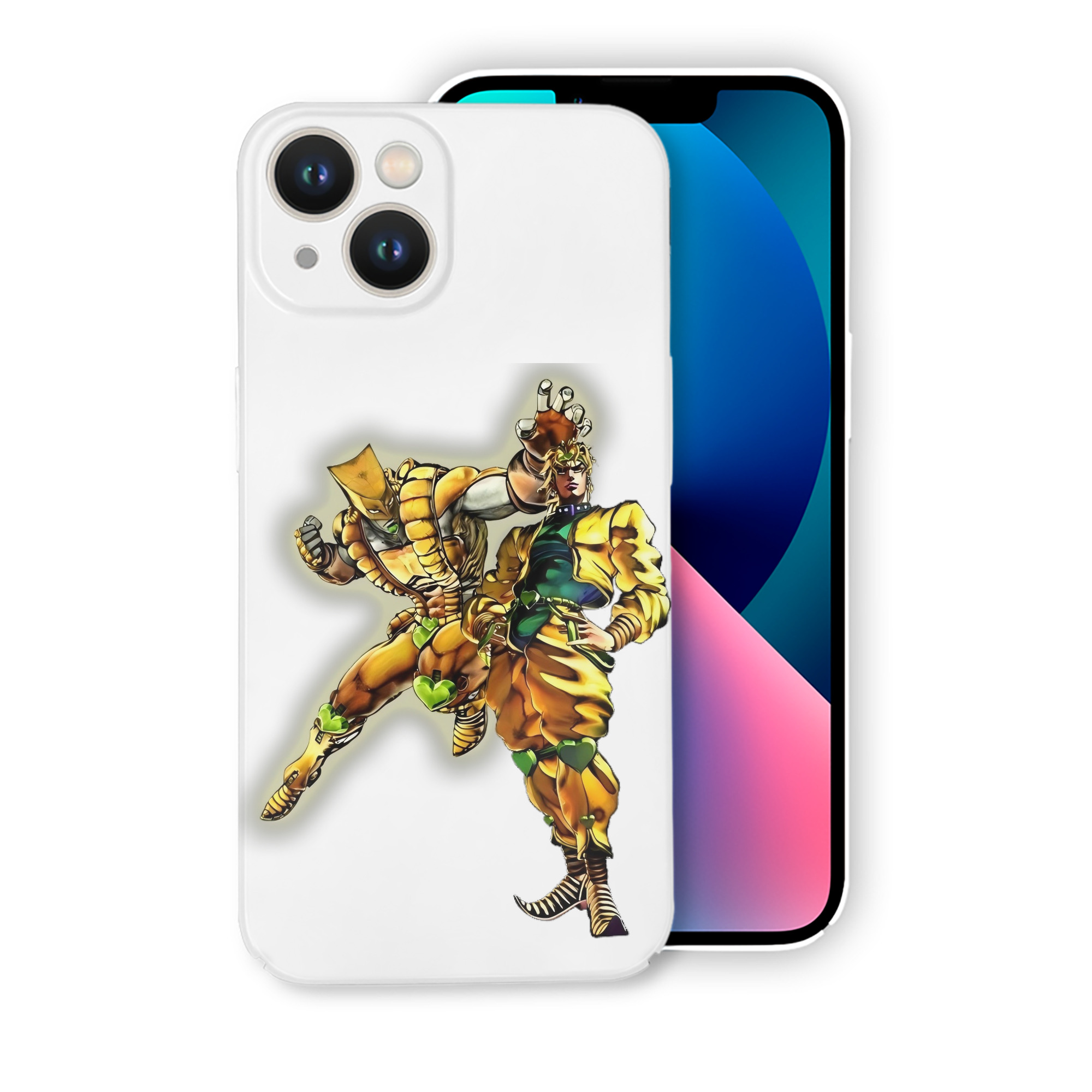 （画像用） ジョジョの奇妙な冒険 ディオ?ブランドー JoJo's Bizarre Adventure Dio Brando 【iPhone 14シリーズ対応】ハードケース