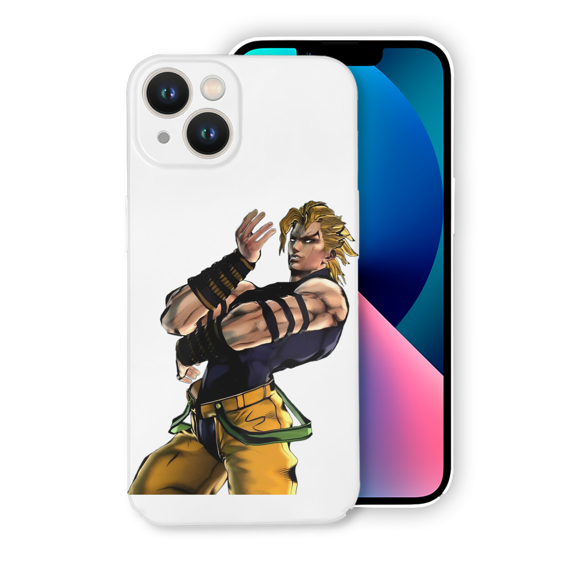 （画像用） ジョジョの奇妙な冒険 ディオ?ブランドー JoJo's Bizarre Adventure Dio Brando 【iPhone 14シリーズ対応】ハードケース
