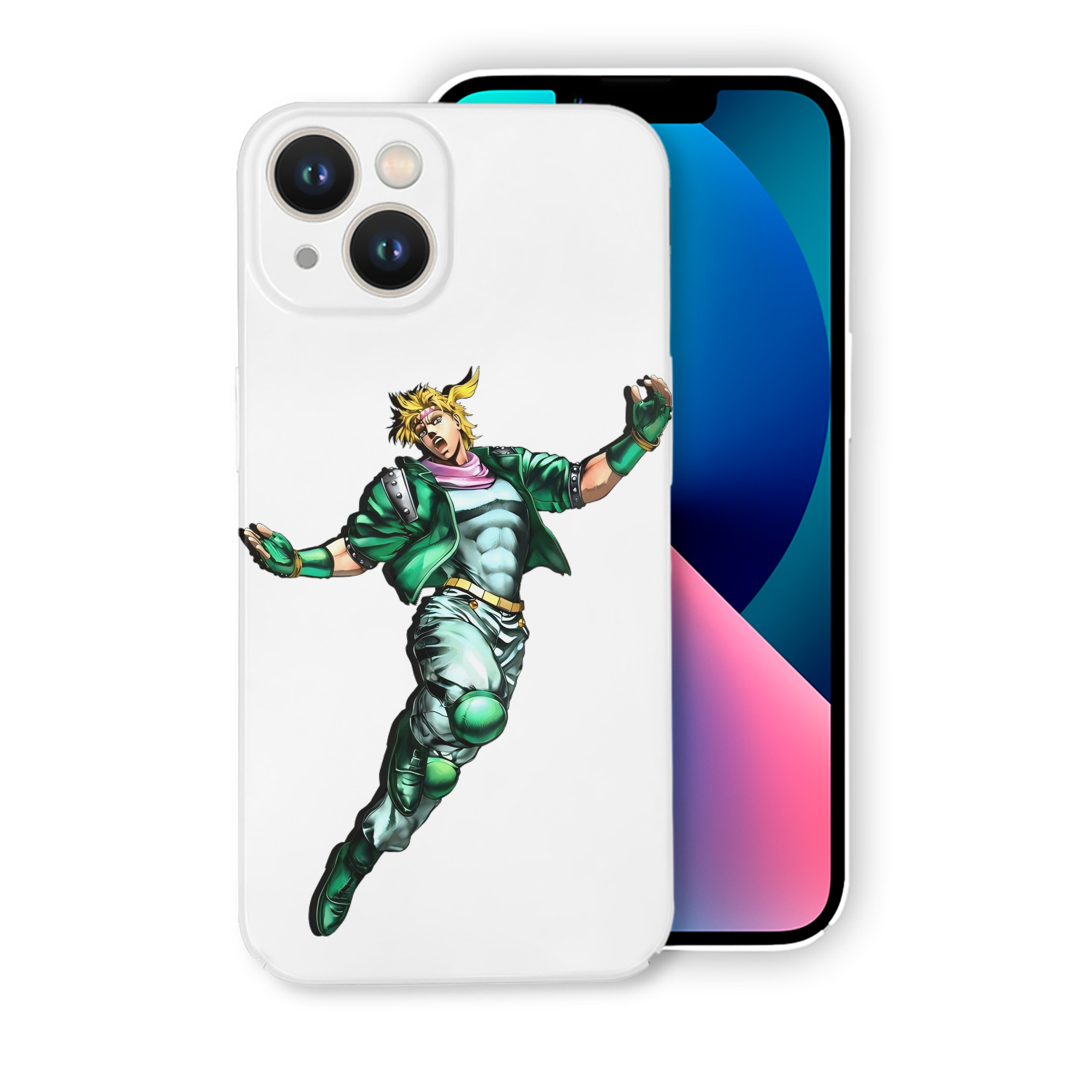 （画像用） ジョジョの奇妙な冒険 ディオ?ブランドー JoJo's Bizarre Adventure Dio Brando 【iPhone 14シリーズ対応】ハードケース