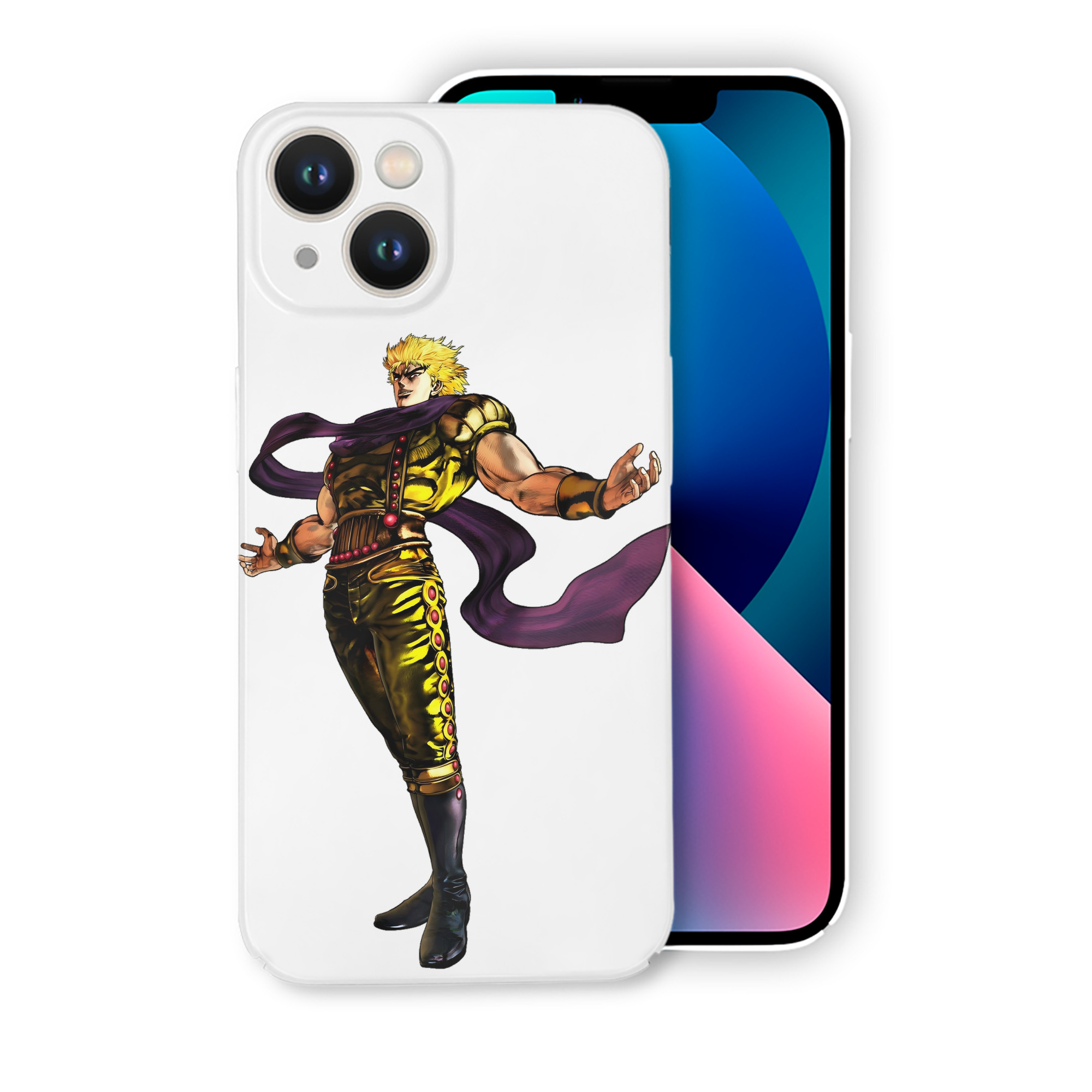（画像用） ジョジョの奇妙な冒険 ディオ?ブランドー JoJo's Bizarre Adventure Dio Brando 【iPhone 14シリーズ対応】ハードケース