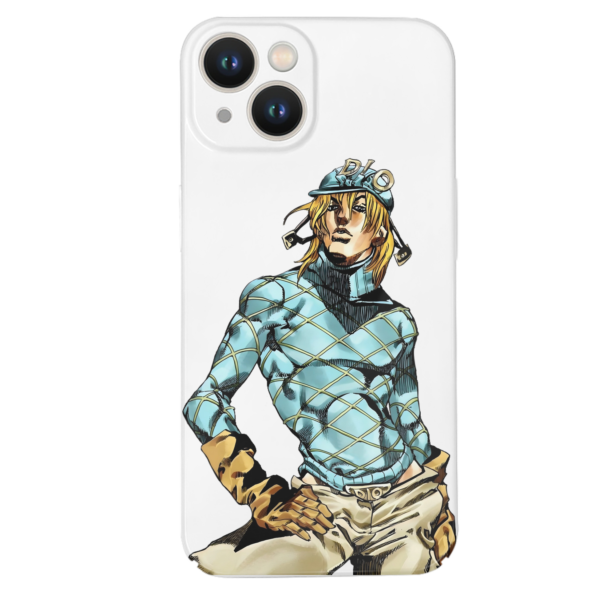 （画像用） ジョジョの奇妙な冒険 ディオ?ブランドー JoJo's Bizarre Adventure Dio Brando 【iPhone 14シリーズ対応】ハードケース