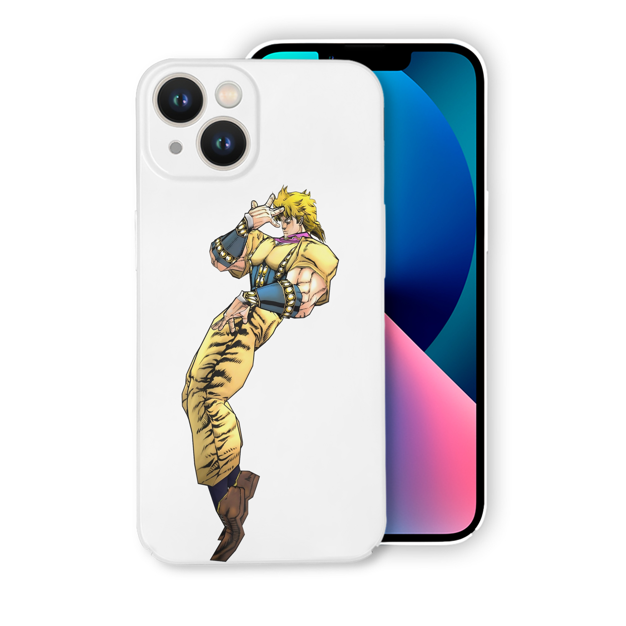 （画像用） ジョジョの奇妙な冒険 ディオ?ブランドー JoJo's Bizarre Adventure Dio Brando 【iPhone 14シリーズ対応】ハードケース
