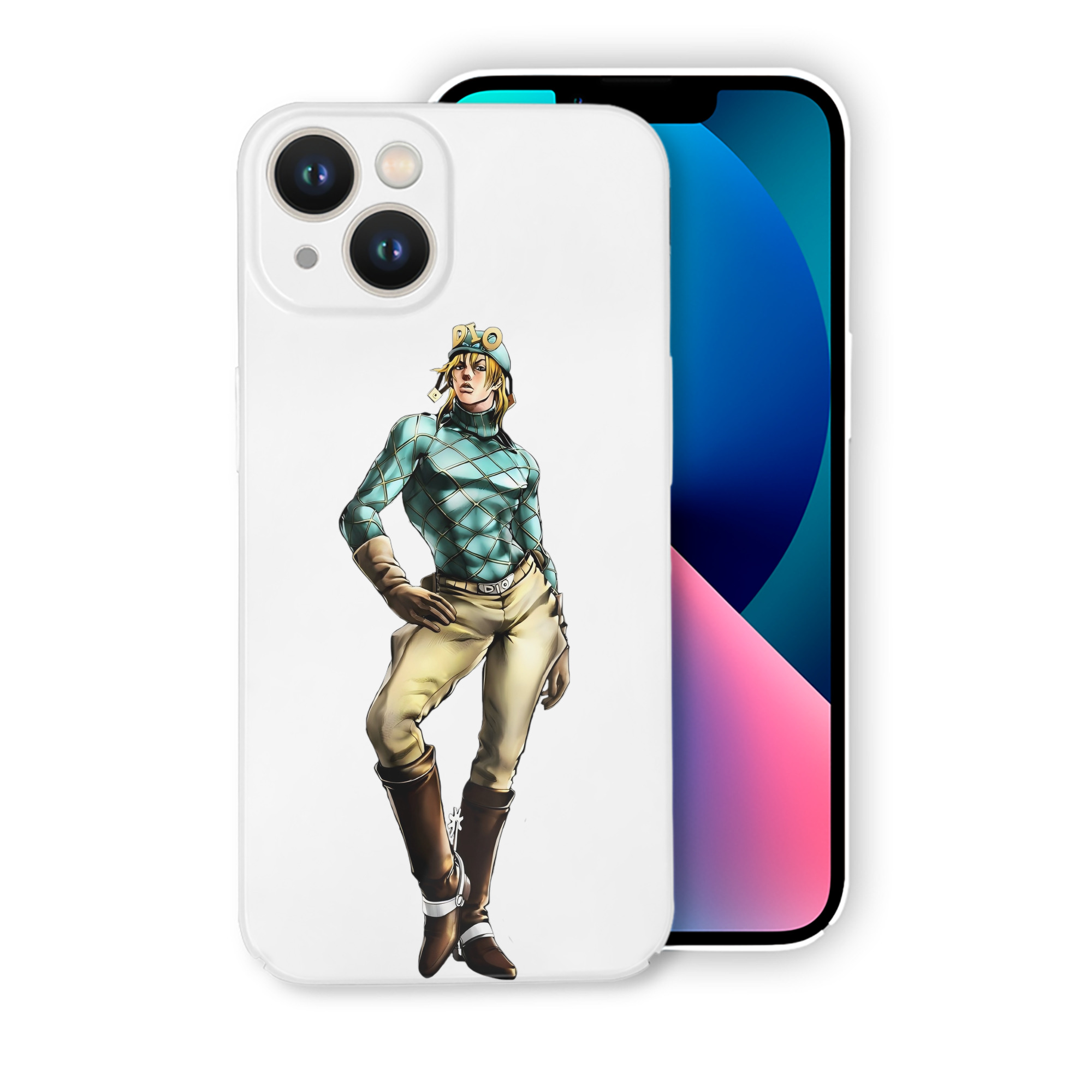 （画像用） ジョジョの奇妙な冒険 ディオ?ブランドー JoJo's Bizarre Adventure Dio Brando 【iPhone 14シリーズ対応】ハードケース