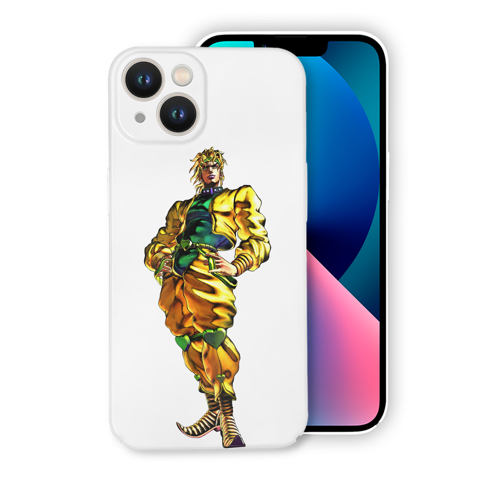 （画像用） ジョジョの奇妙な冒険 ディオ?ブランドー JoJo's Bizarre Adventure Dio Brando 【iPhone 14シリーズ対応】ハードケース