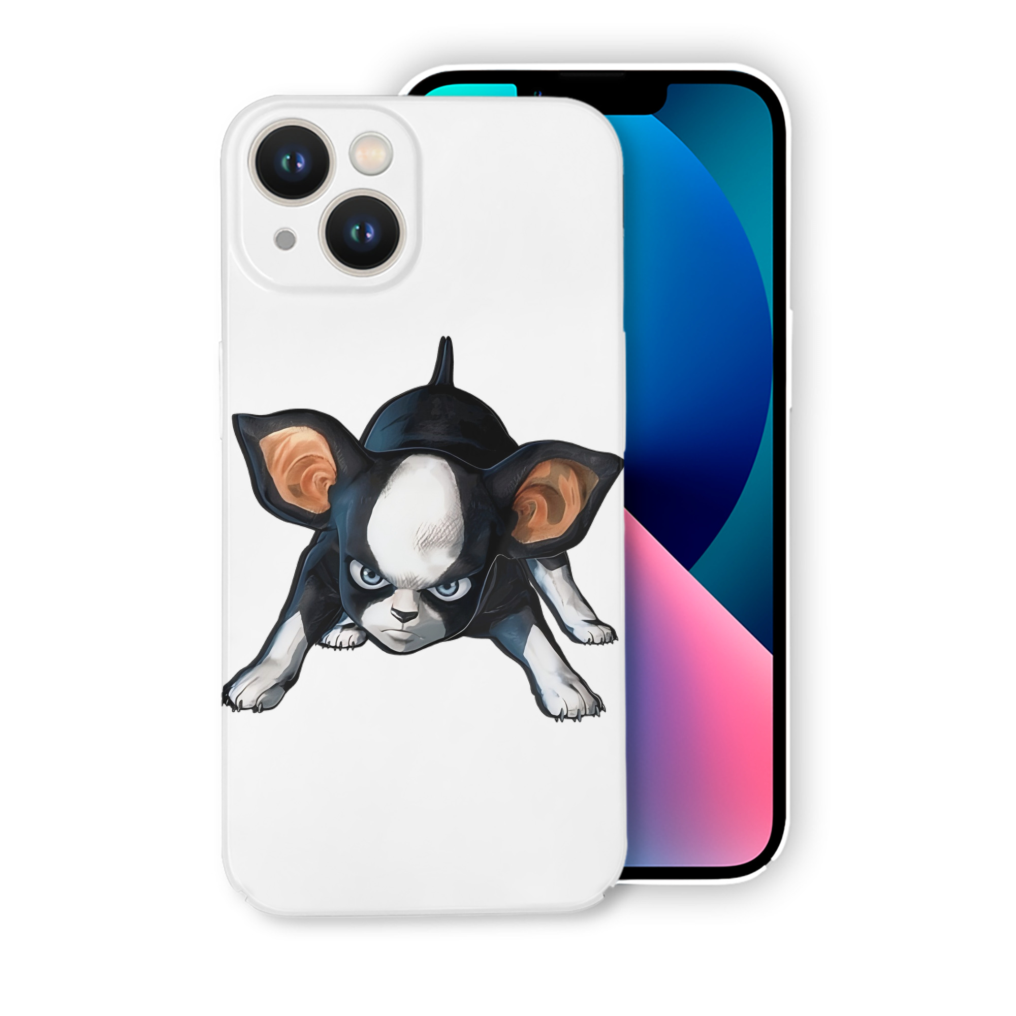 （画像用） ジョジョの奇妙な冒険 イギー JoJo's Bizarre Adventure Iggy 【iPhone 14シリーズ対応】ハードケース