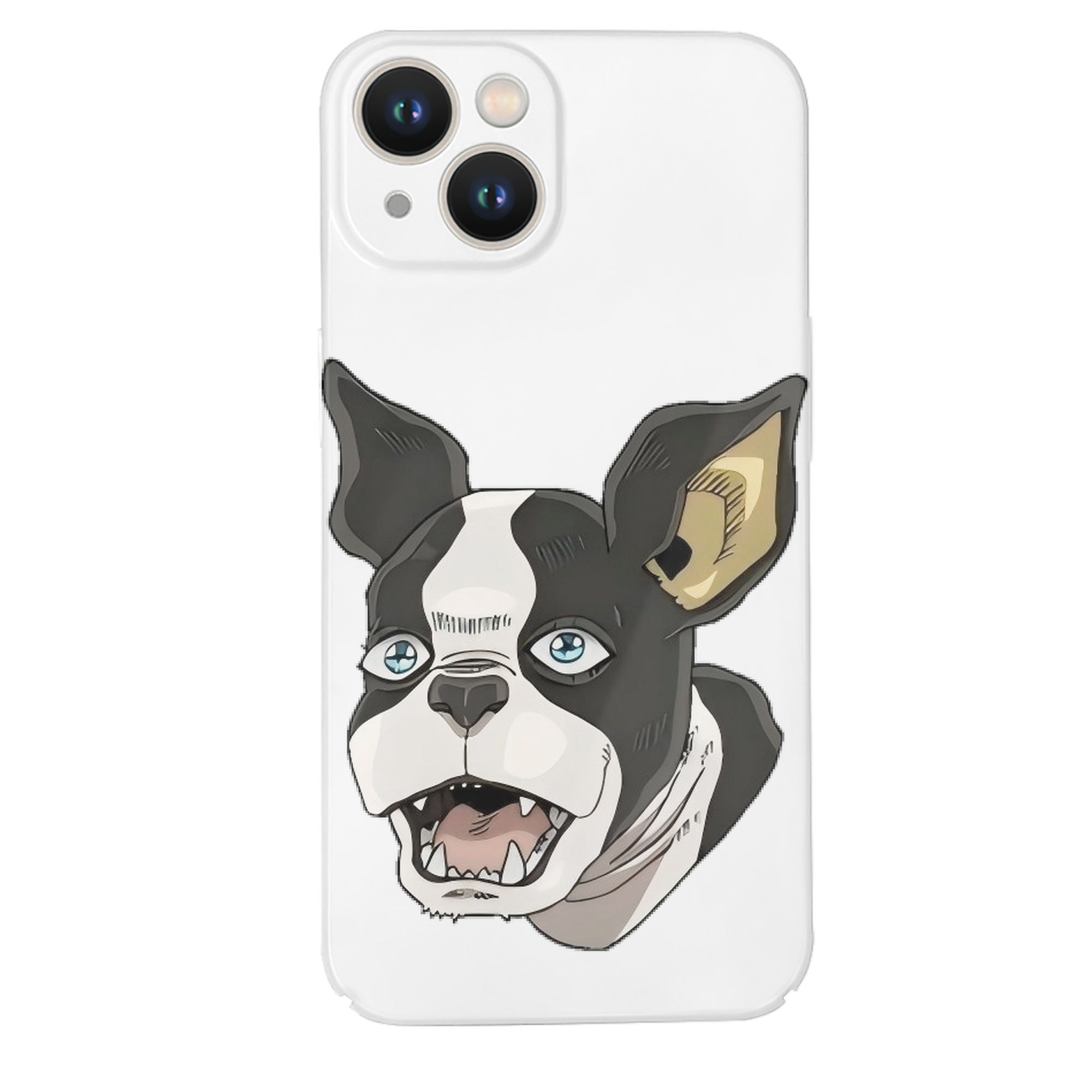 （画像用） ジョジョの奇妙な冒険 イギー JoJo's Bizarre Adventure Iggy 【iPhone 14シリーズ対応】ハードケース