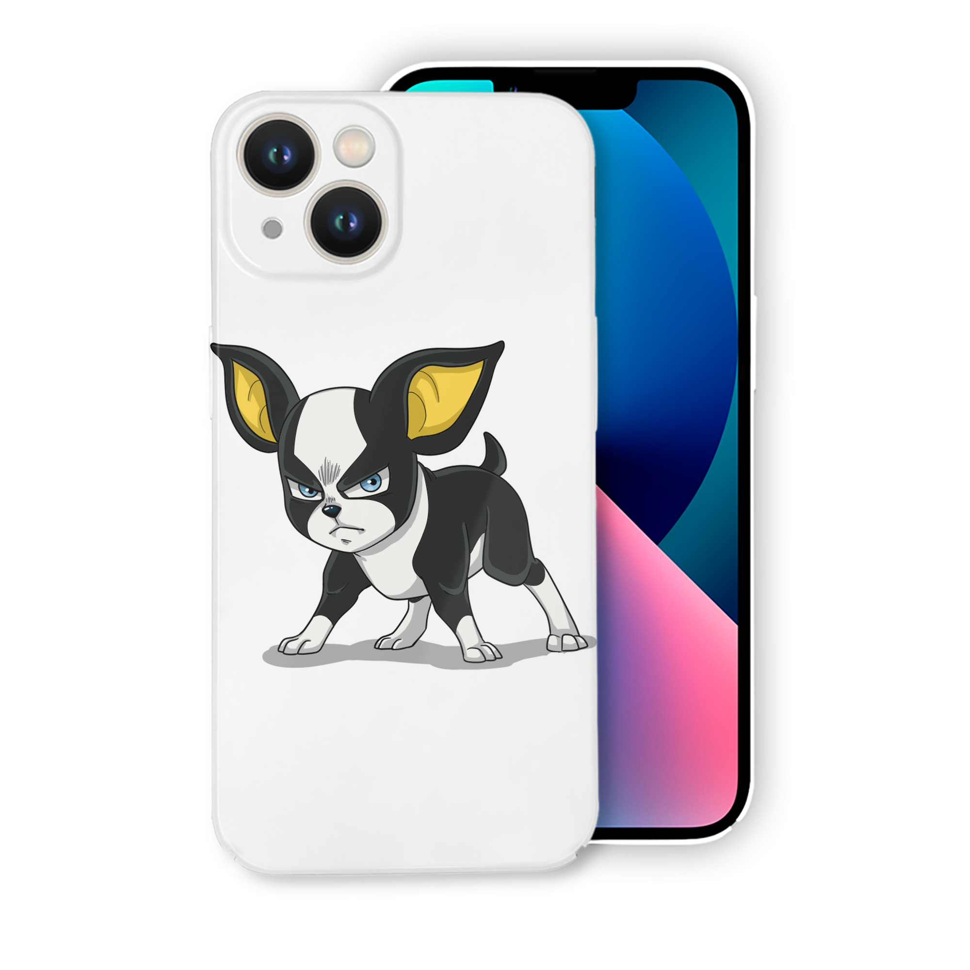 （画像用） ジョジョの奇妙な冒険 イギー JoJo's Bizarre Adventure Iggy 【iPhone 14シリーズ対応】ハードケース