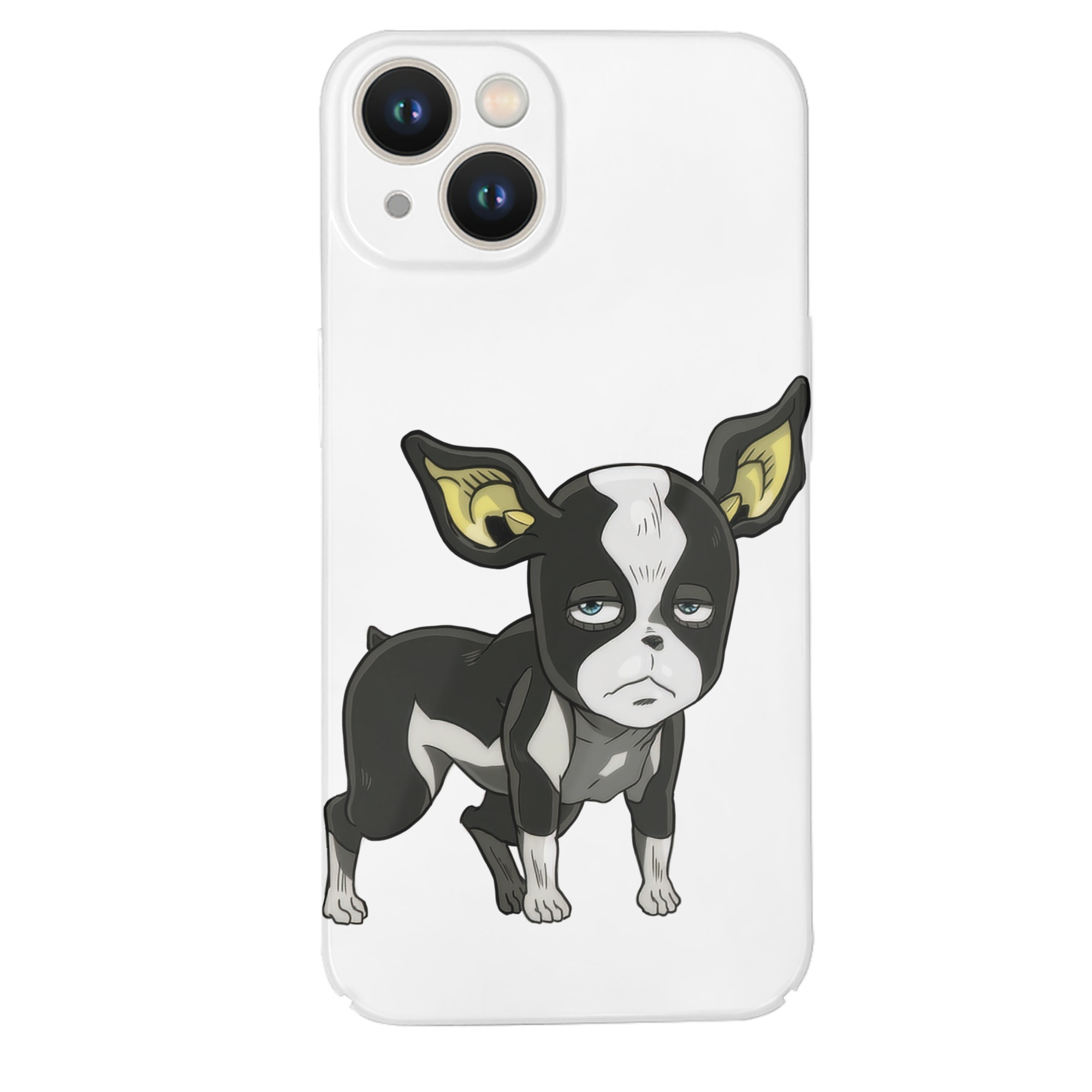 （画像用） ジョジョの奇妙な冒険 イギー JoJo's Bizarre Adventure Iggy 【iPhone 14シリーズ対応】ハードケース
