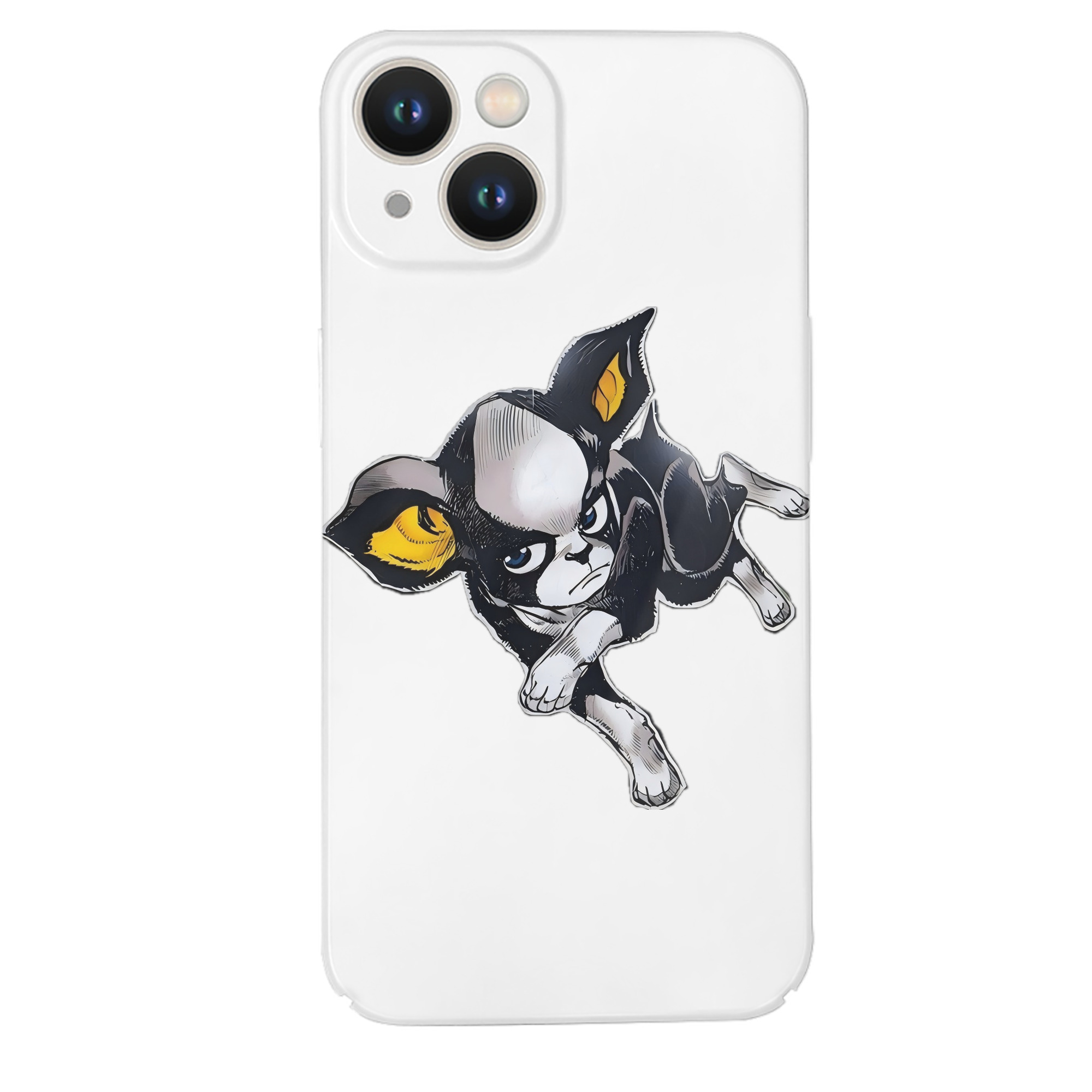 （画像用） ジョジョの奇妙な冒険 イギー JoJo's Bizarre Adventure Iggy 【iPhone 14シリーズ対応】ハードケース
