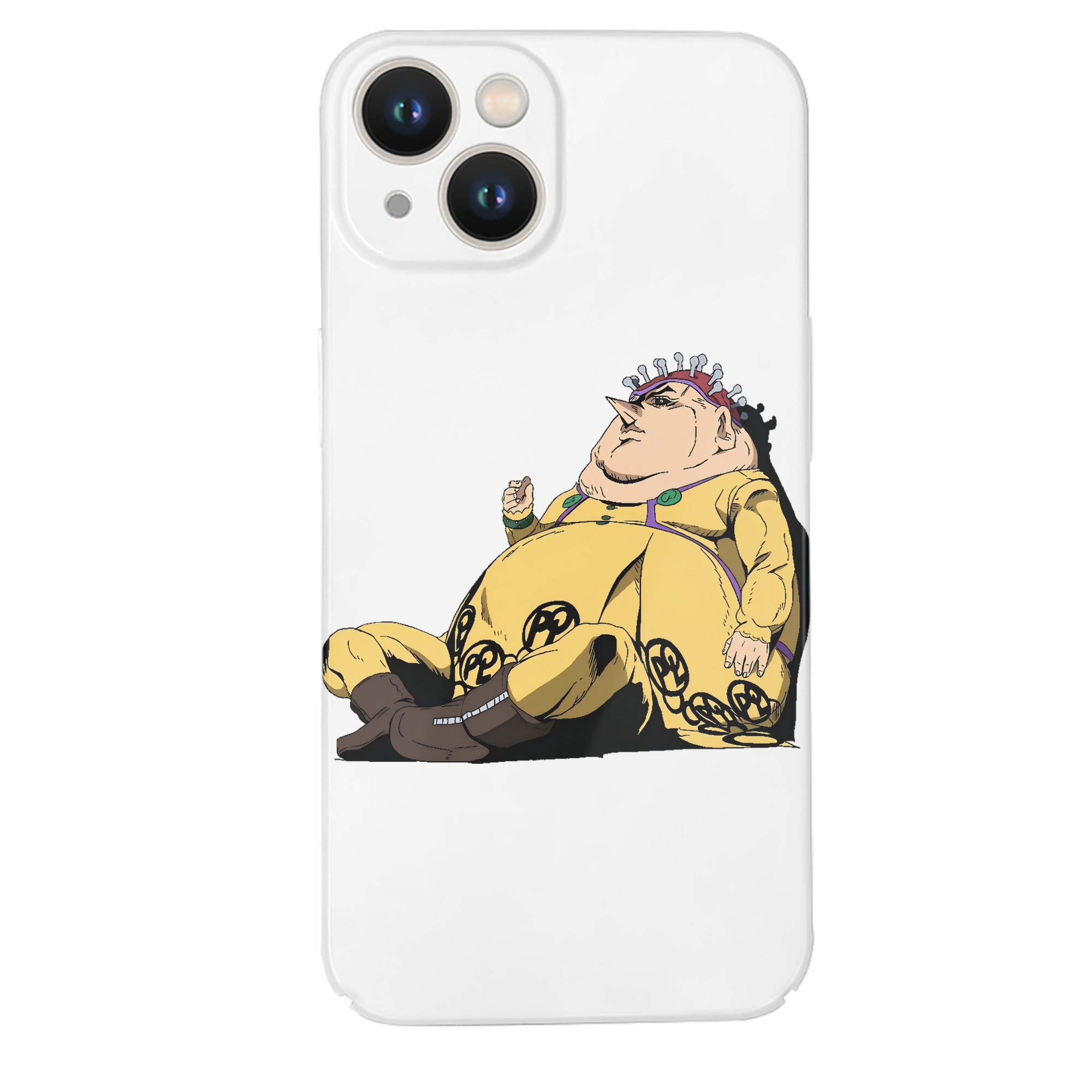 （画像用） ジョジョの奇妙な冒険 ポルポ JoJo's Bizarre Adventure Polpo 【iPhone 14シリーズ対応】ハードケース