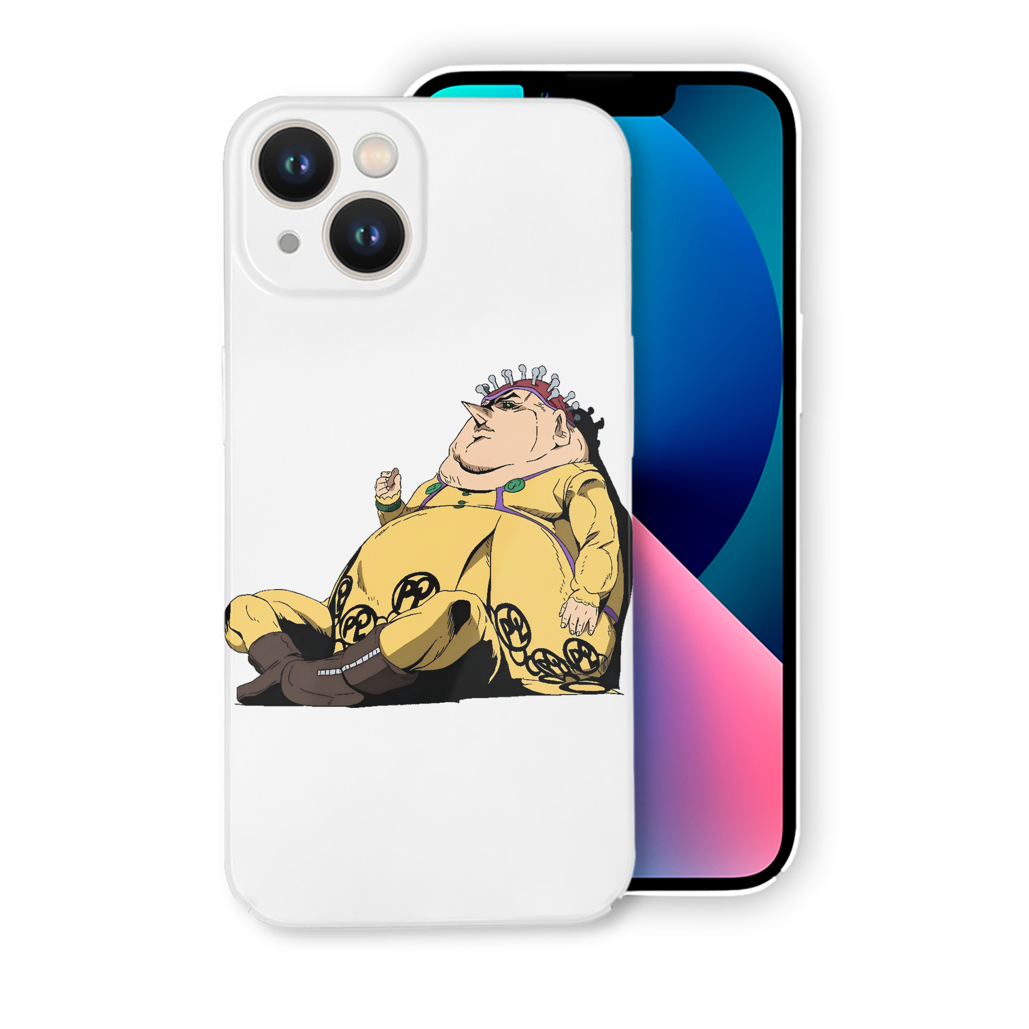 （画像用） ジョジョの奇妙な冒険 ポルポ JoJo's Bizarre Adventure Polpo 【iPhone 14シリーズ対応】ハードケース
