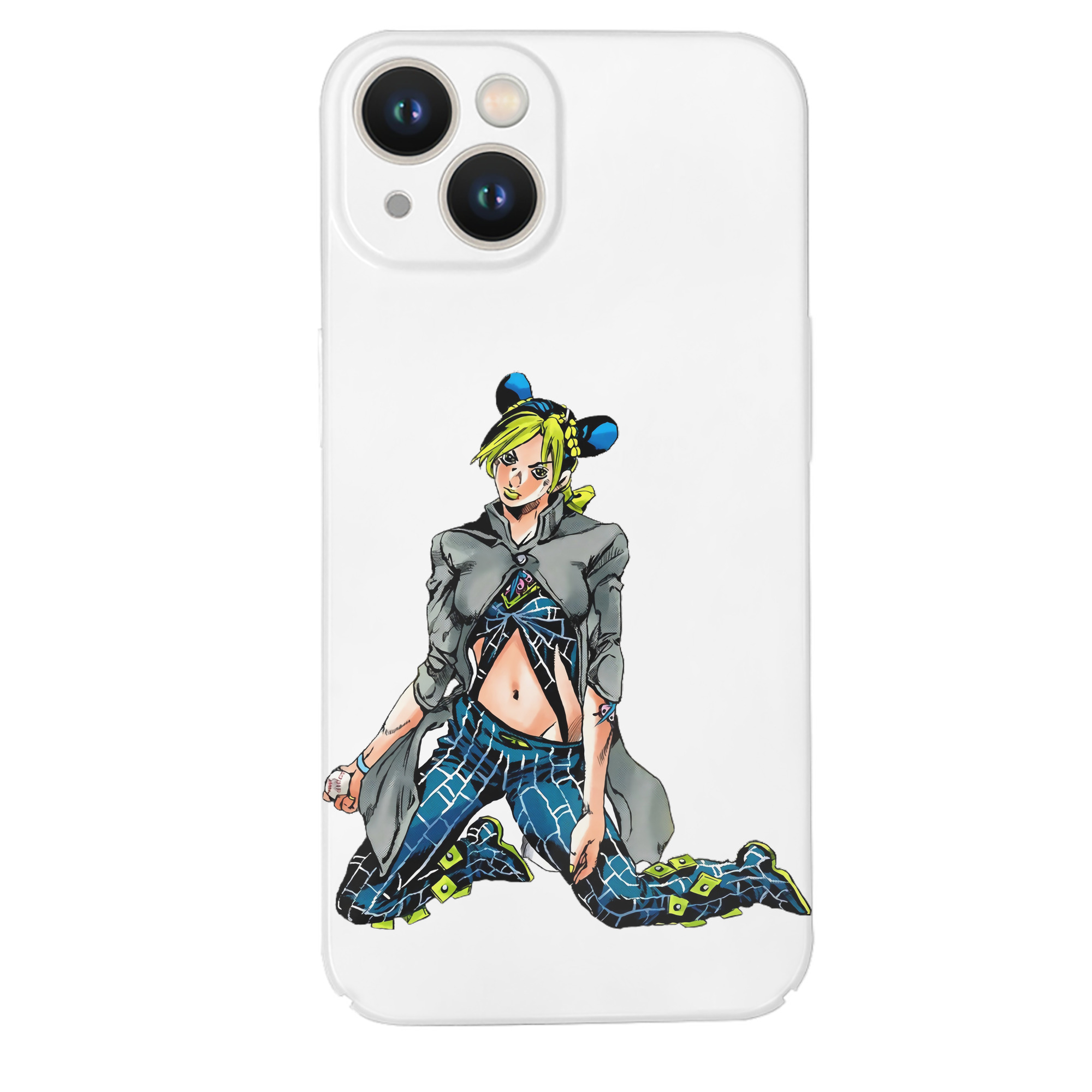 （画像用） "ジョジョの奇妙な冒険 くうじょう ジョリーン JoJo's Bizarre Adventure Jolyne Cujoh " 【iPhone 14シリーズ対応】ハードケース