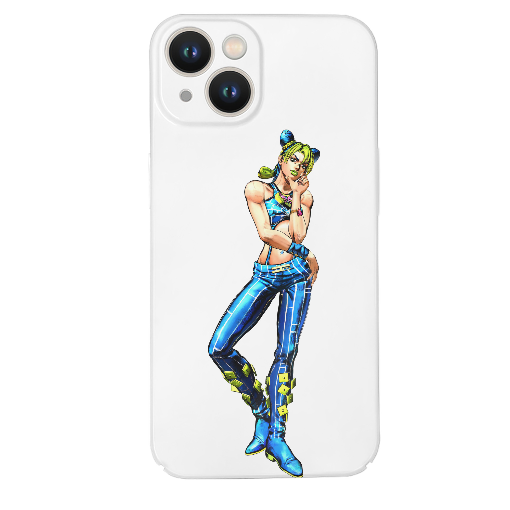 （画像用） "ジョジョの奇妙な冒険 くうじょう ジョリーン JoJo's Bizarre Adventure Jolyne Cujoh " 【iPhone 14シリーズ対応】ハードケース