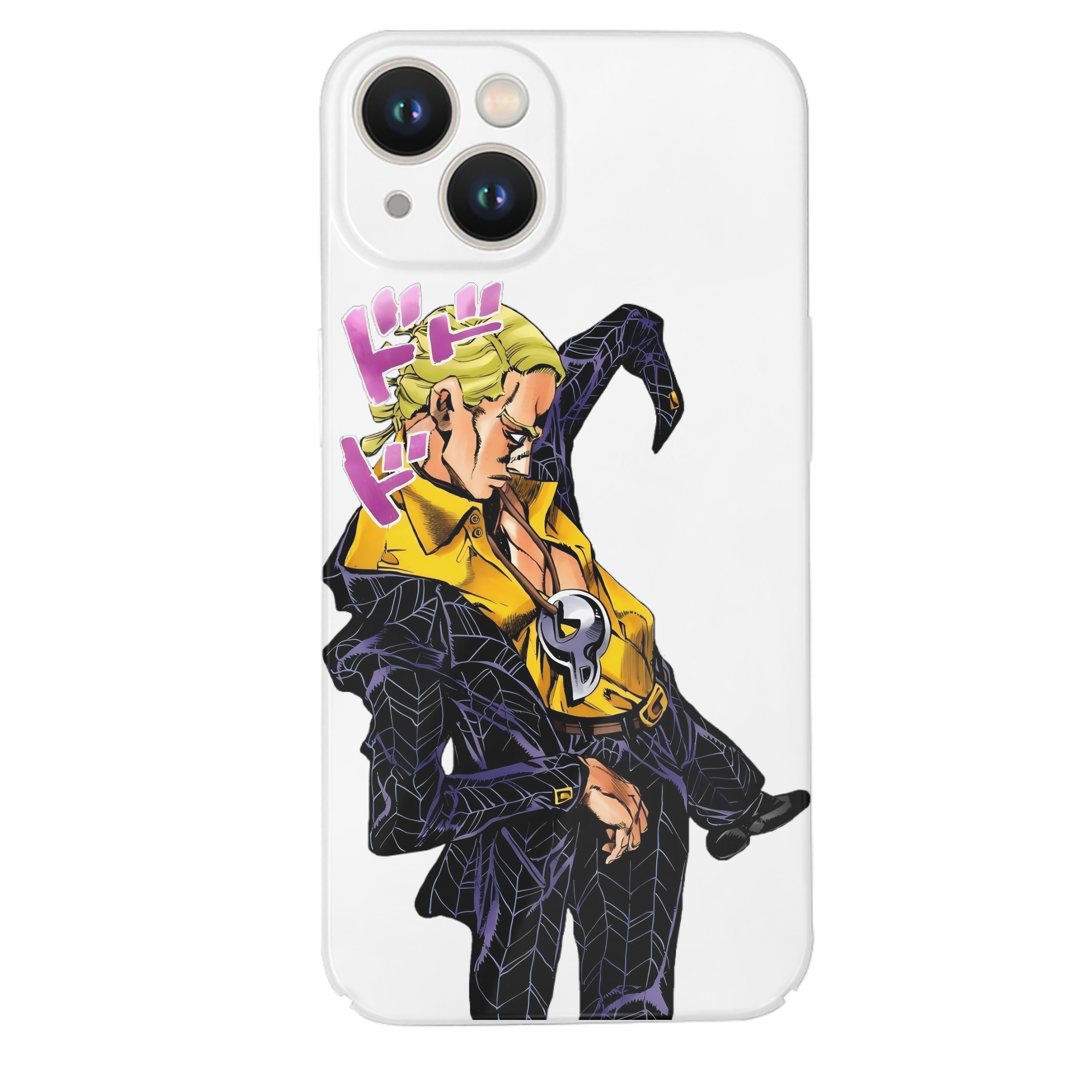 （画像用） ジョジョの奇妙な冒険 プロシュート JoJo's Bizarre Adventure Prosciutto 【iPhone 14シリーズ対応】ハードケース