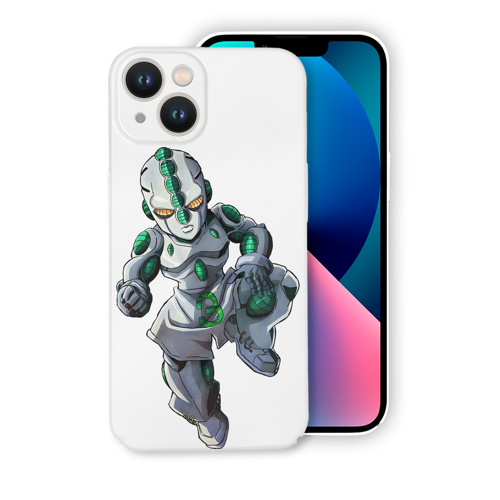（画像用） ジョジョの奇妙な冒険 広瀨康一 JoJo's Bizarre Adventure Hirose Koichi 【iPhone 14シリーズ対応】ハードケース