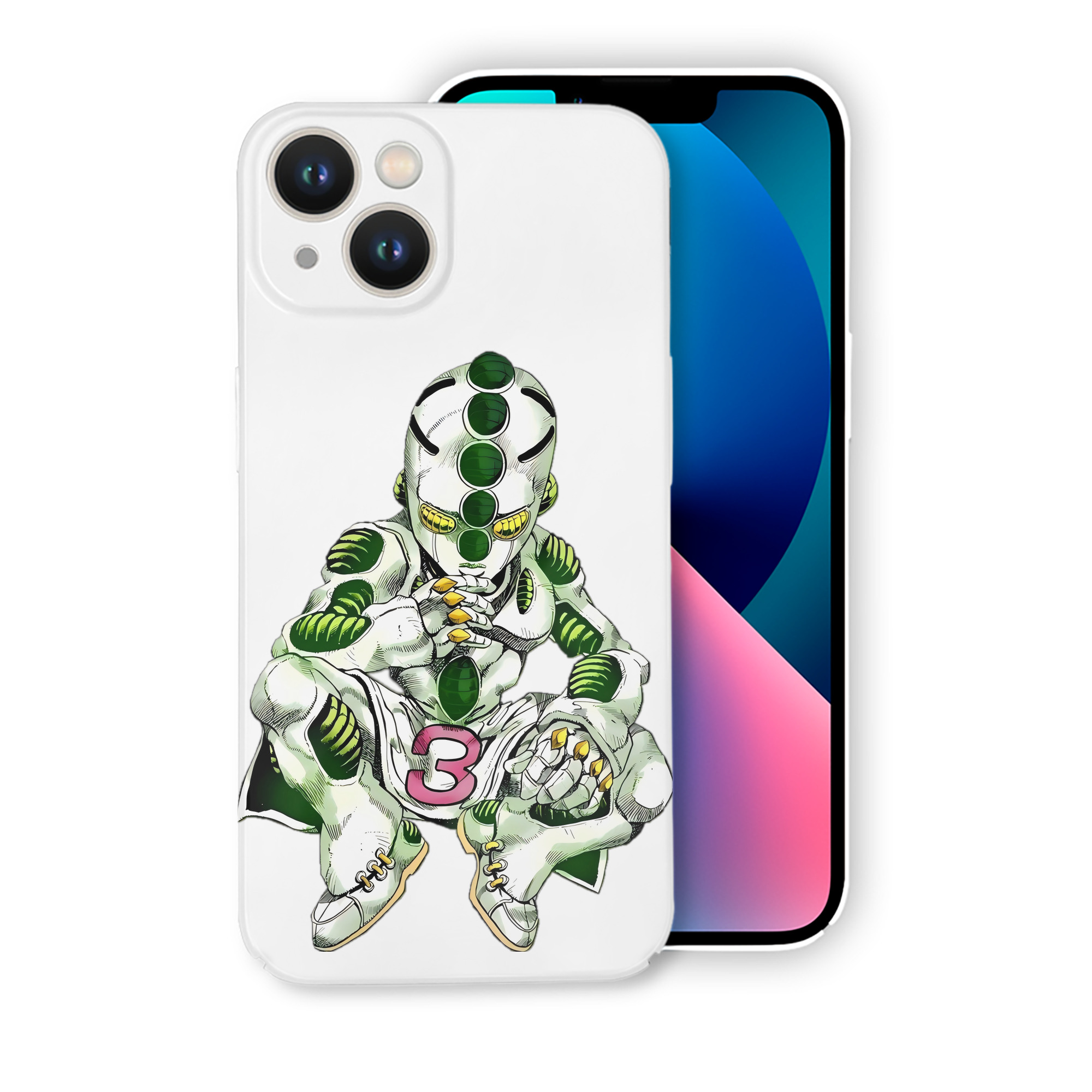 （画像用） ジョジョの奇妙な冒険 広瀨康一 JoJo's Bizarre Adventure Hirose Koichi 【iPhone 14シリーズ対応】ハードケース