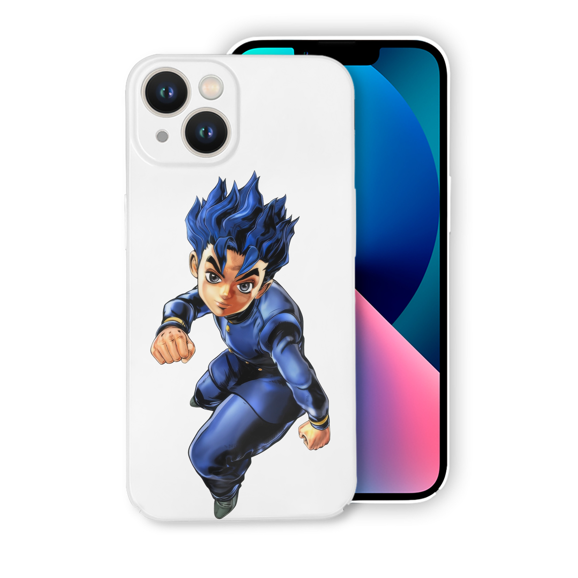 （画像用） ジョジョの奇妙な冒険 広瀨康一 JoJo's Bizarre Adventure Hirose Koichi 【iPhone 14シリーズ対応】ハードケース