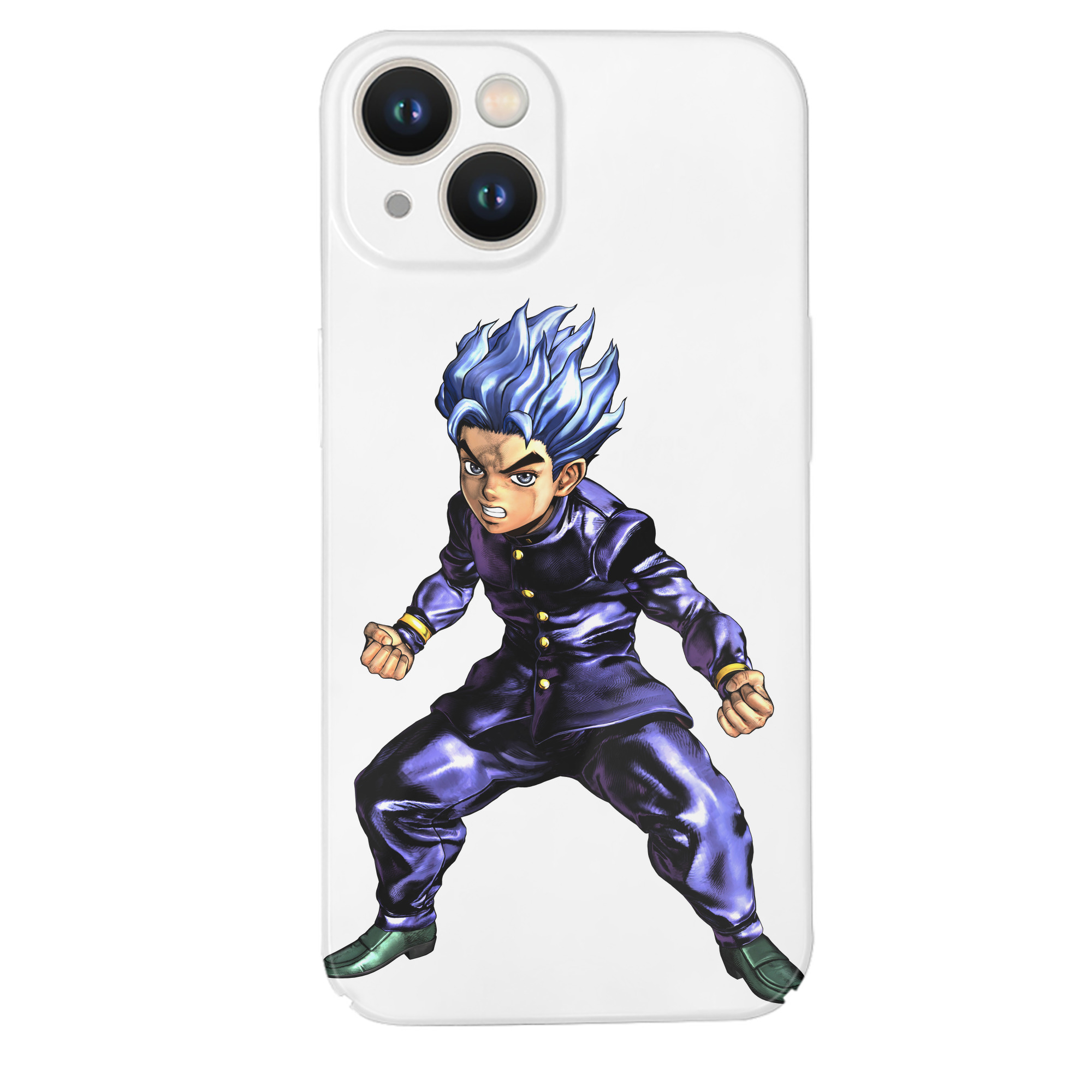（画像用） ジョジョの奇妙な冒険 広瀨康一 JoJo's Bizarre Adventure Hirose Koichi 【iPhone 14シリーズ対応】ハードケース
