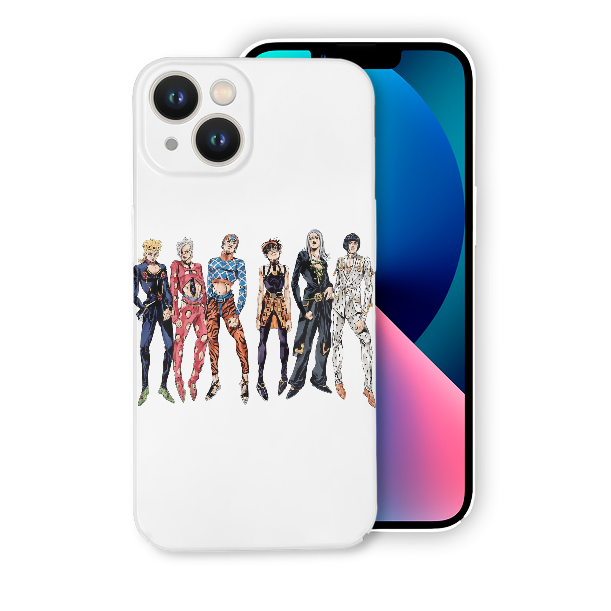 （画像用） ジョジョの奇妙な冒険 JoJo's Bizarre Adventure 【iPhone 14シリーズ対応】ハードケース