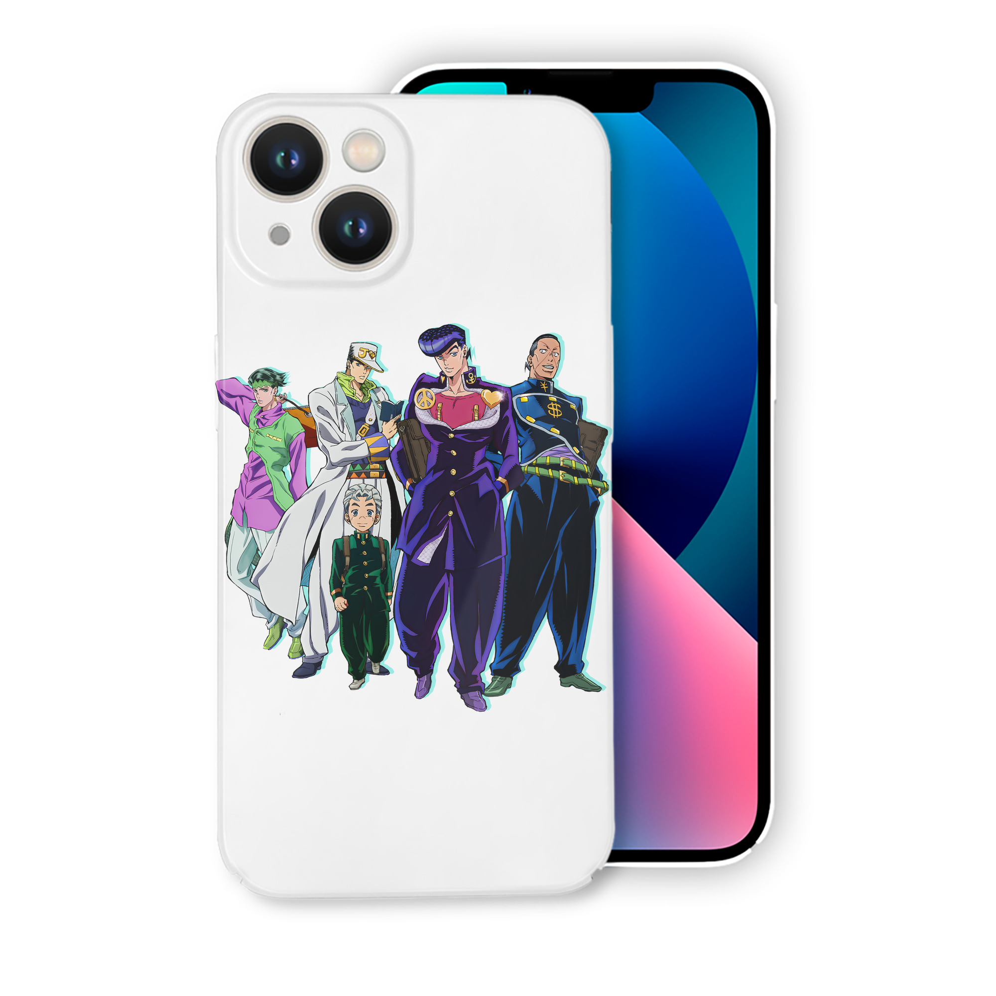 （画像用） ジョジョの奇妙な冒険 JoJo's Bizarre Adventure 【iPhone 14シリーズ対応】ハードケース