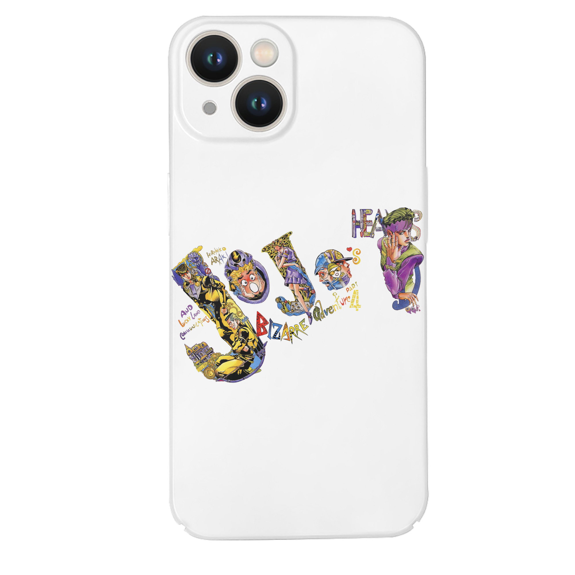 （画像用） ジョジョの奇妙な冒険 JoJo's Bizarre Adventure 【iPhone 14シリーズ対応】ハードケース